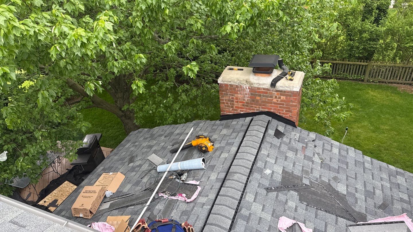Roof Replacement using Owens Corning Estate Gray by 180 Contractors