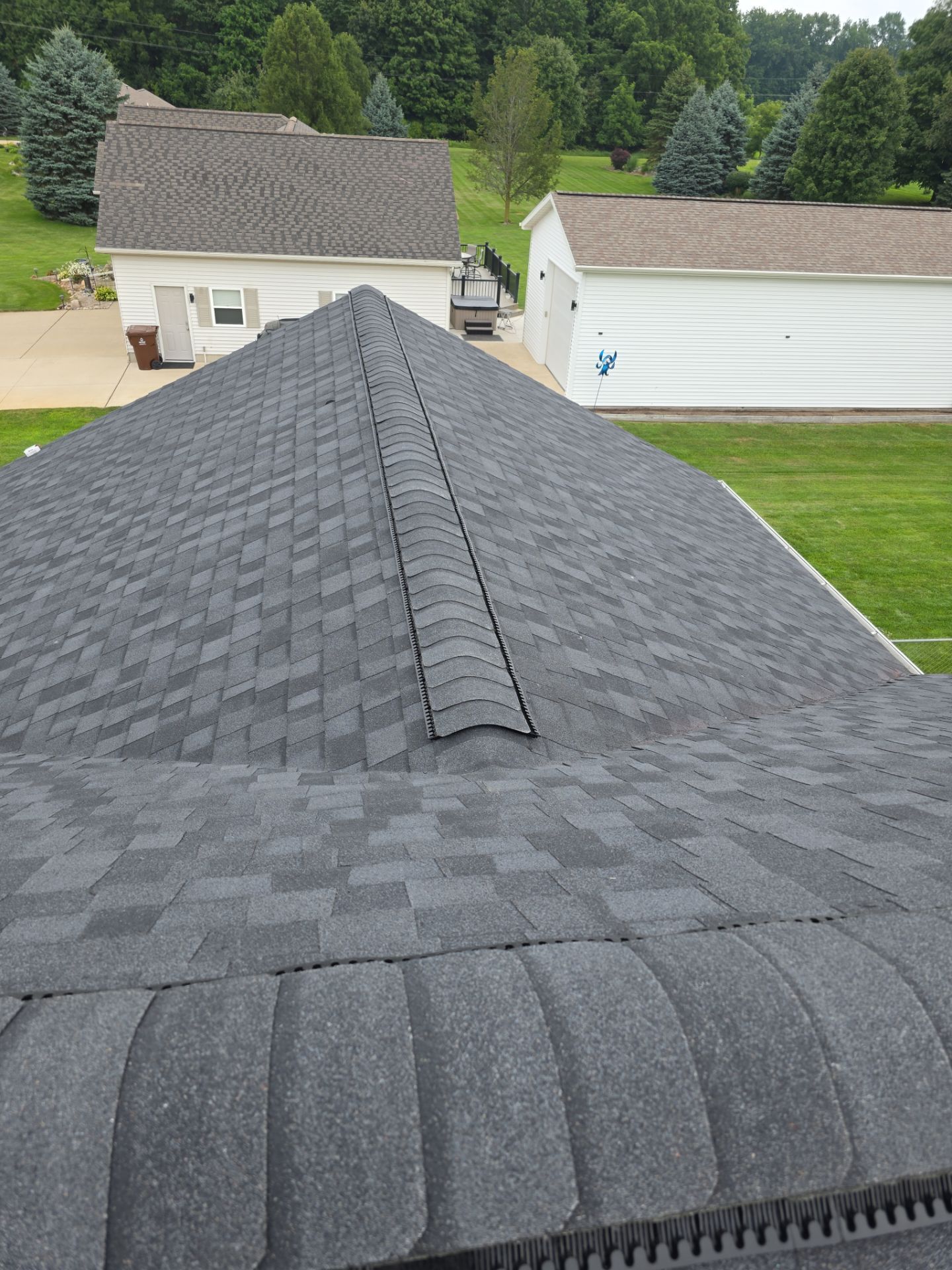 New Roof and Shutters Create a whole new look! by 42 North Construction, LLC.