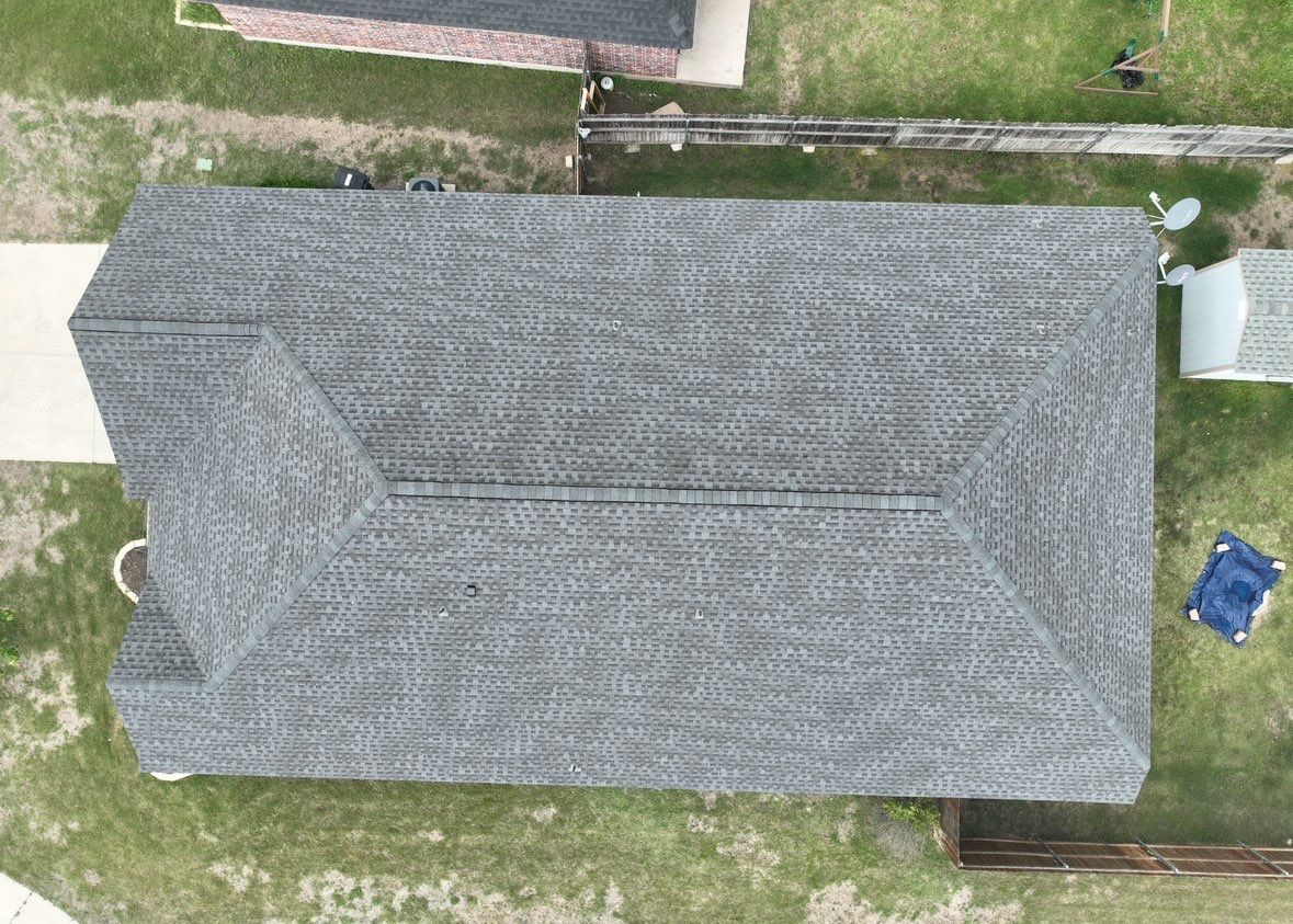 Residential Roofing Installation using GAF Timberline HDZ Pewter Gray by OneSource Roofing and Restoration