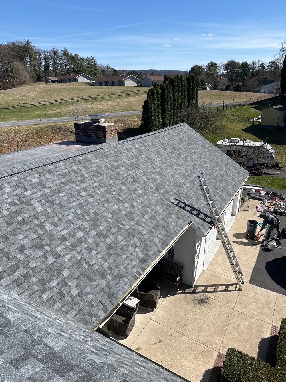Reroof in Bellefonte, PA by Starway Roof Systems