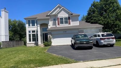 Completed gutter protection installation in Elgin, IL 60123