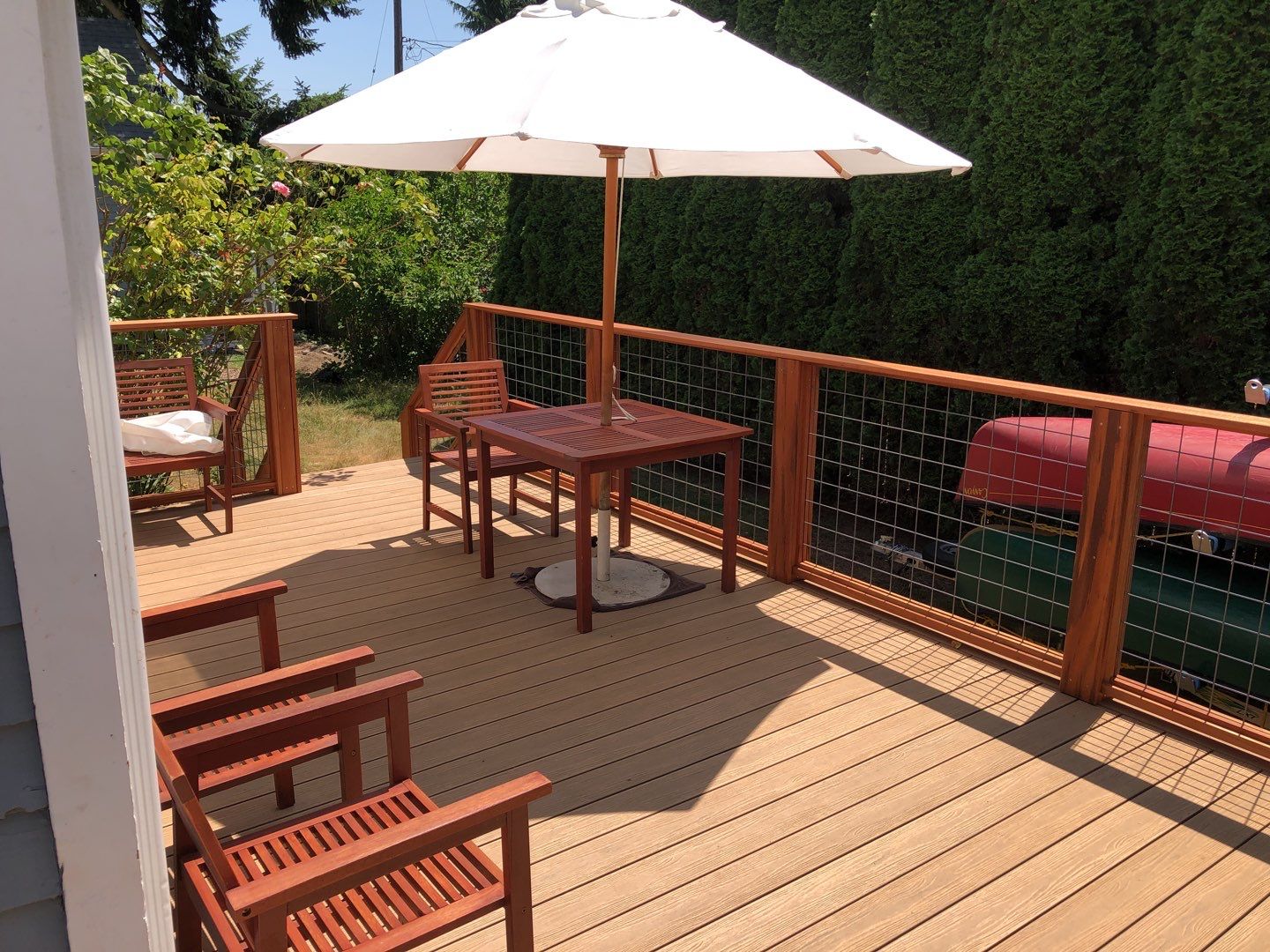 Northgate Wrap around by Alki deck builders 