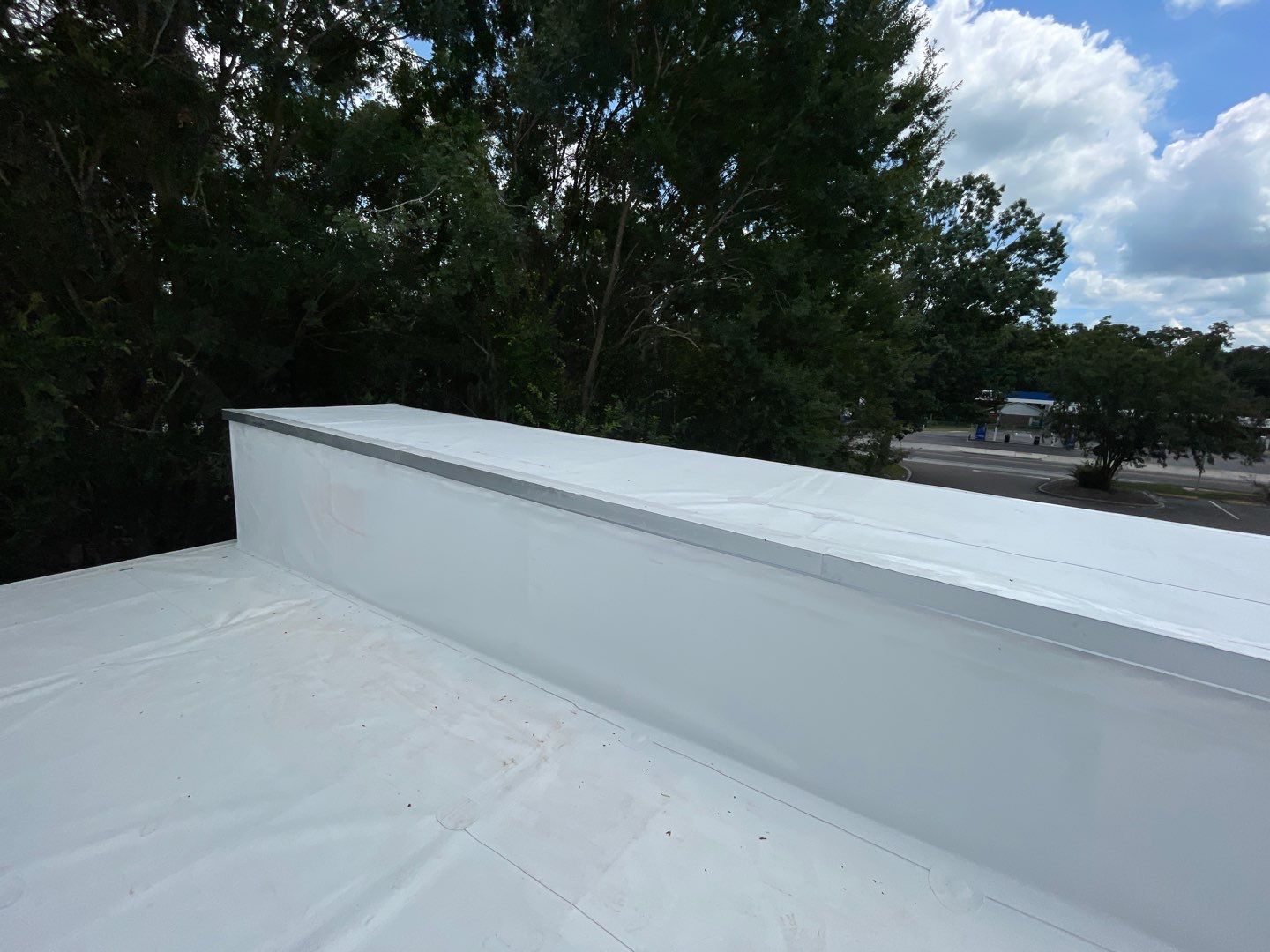 Commercial Recovery TPO Roof by First Due Roofing