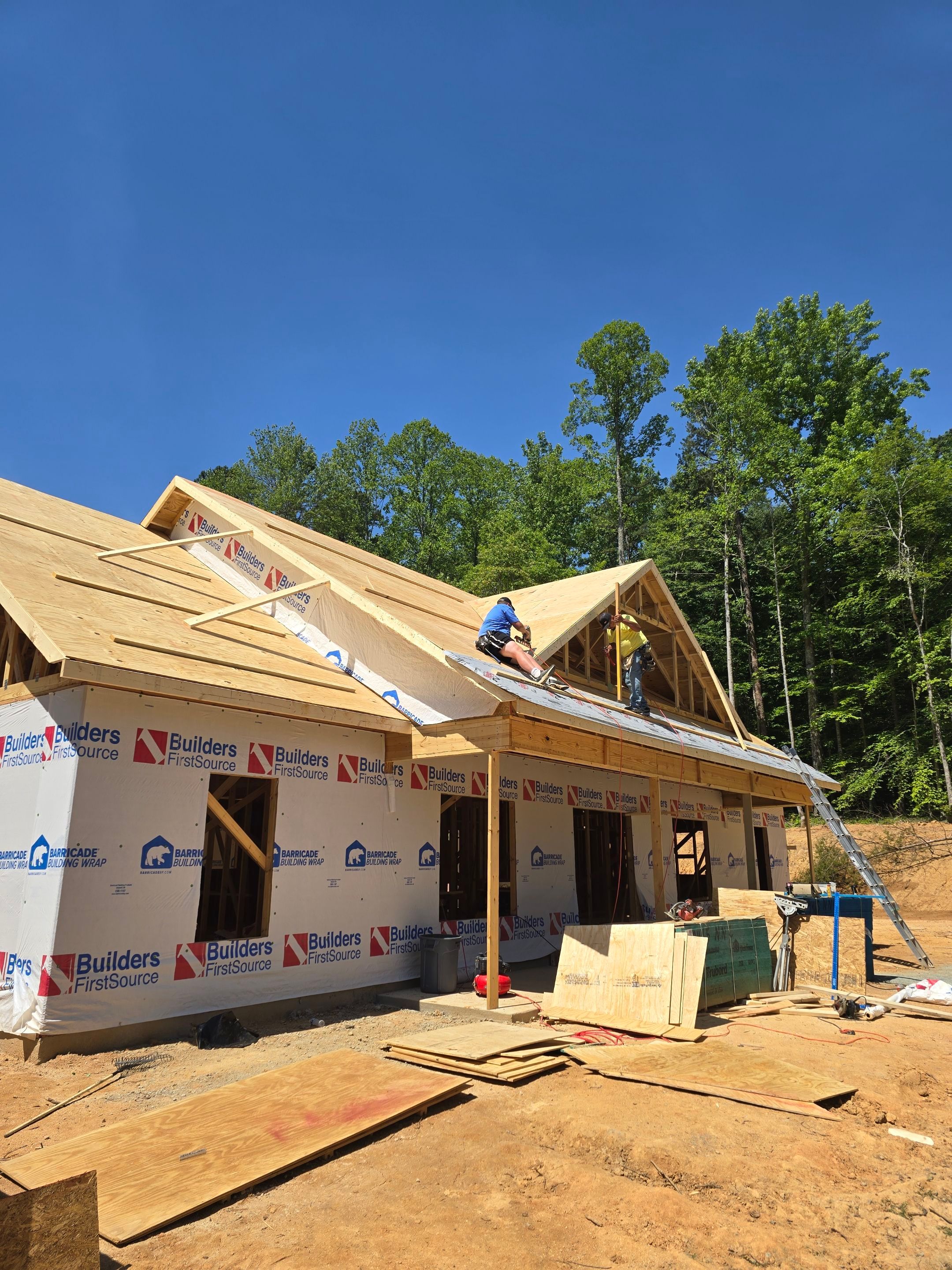 New House in Winston-Salem by Clemmons Windows & Doors