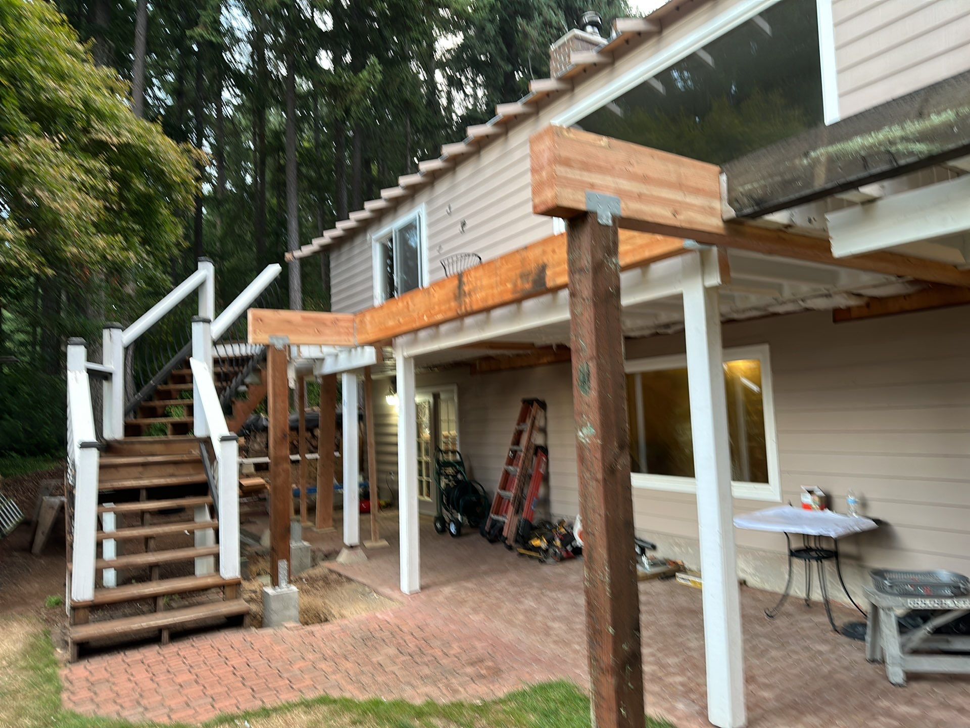 2nd Story Deck Installation and Roof Replacement using Owens Corning Duration: Estate Gray by RoofSmart
