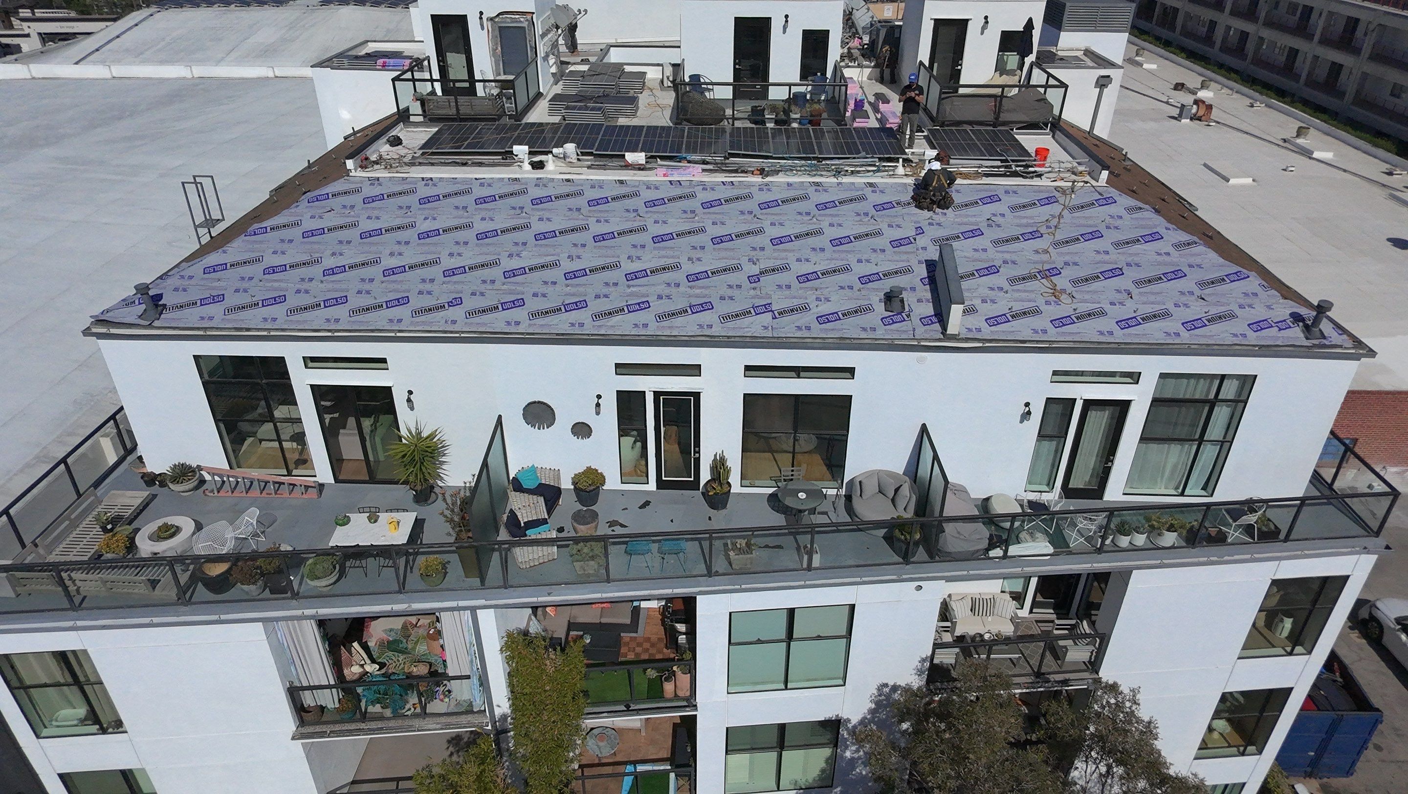 Apartment Building in Marina del Rey by Hull Brothers Roofing