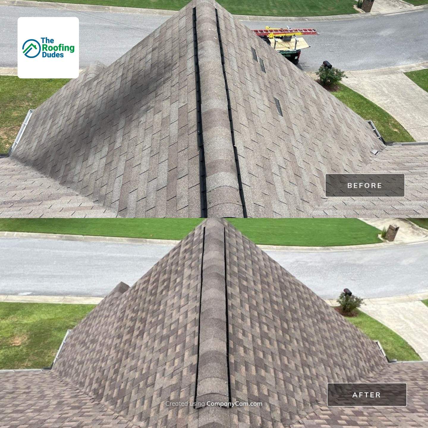 Residential Roofing Installation using Architectural Shingles by The Roofing Dudes