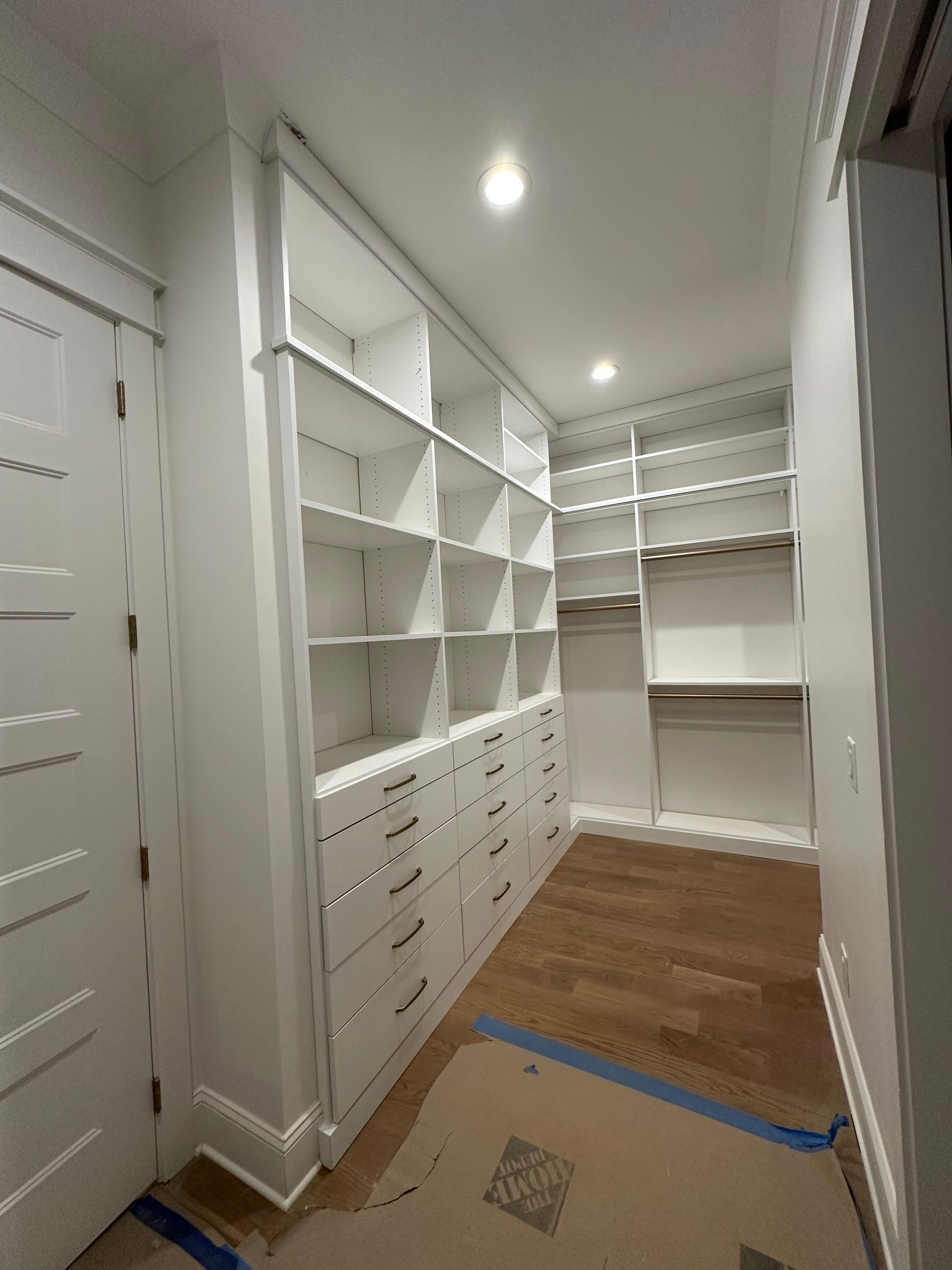 Closet Project in Woodstock by Atlanta Design Group