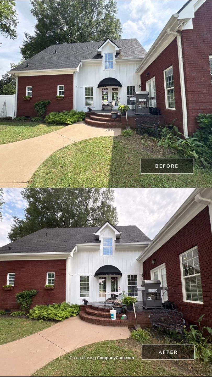 Project in Chattanooga by Curb Appeal 