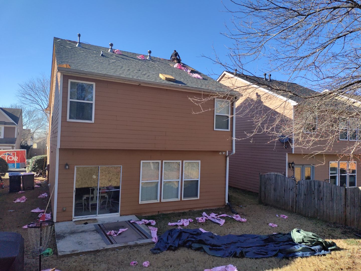 Residential Roofing Installation using Owens Corning by Inspector Roofing and Restoration