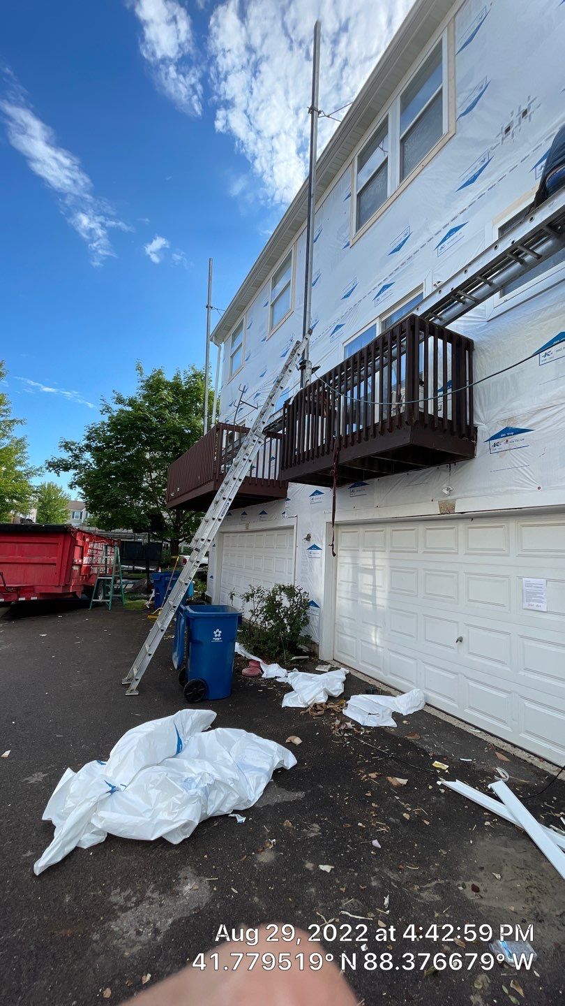 Court Yards of Orchard Valley Building 2411 by Affordable Roofing of America Inc.