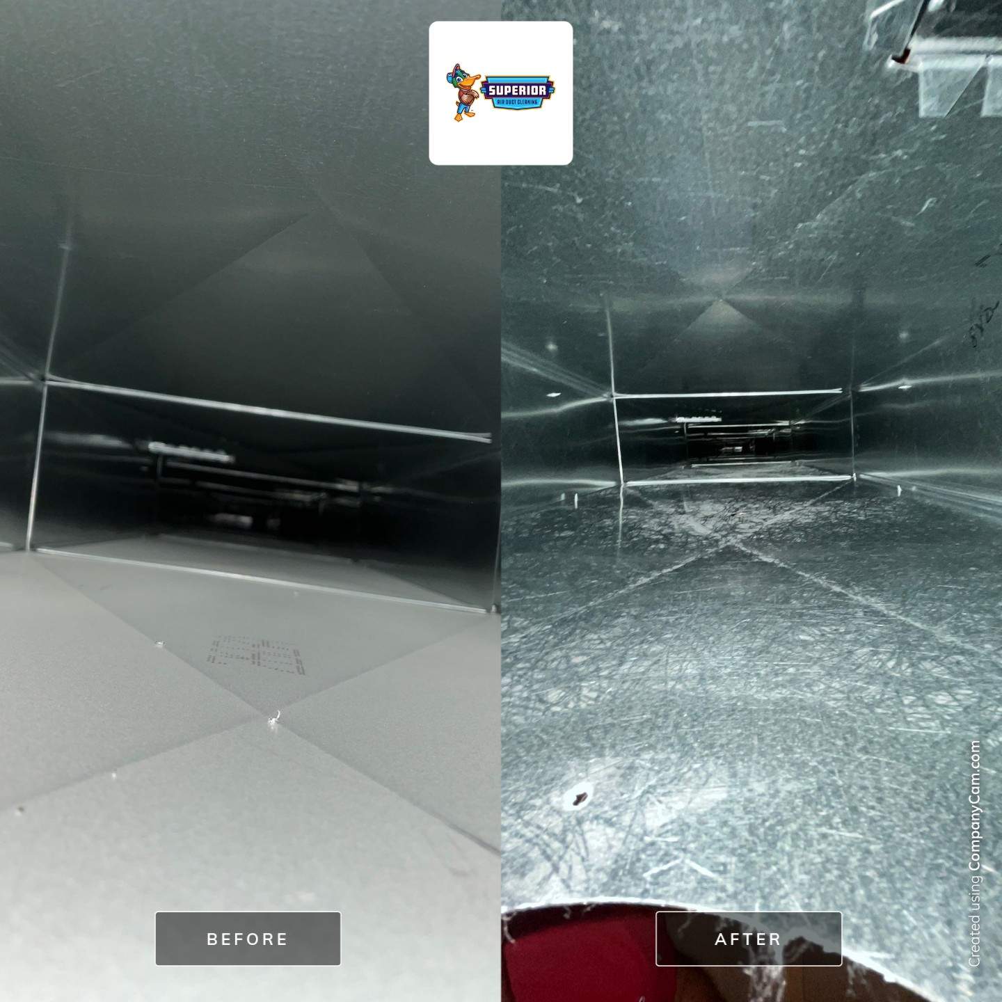 Air Duct Cleaning With a Vacuum Truck in Columbiana, OH by Superior Air Duct Cleaning
