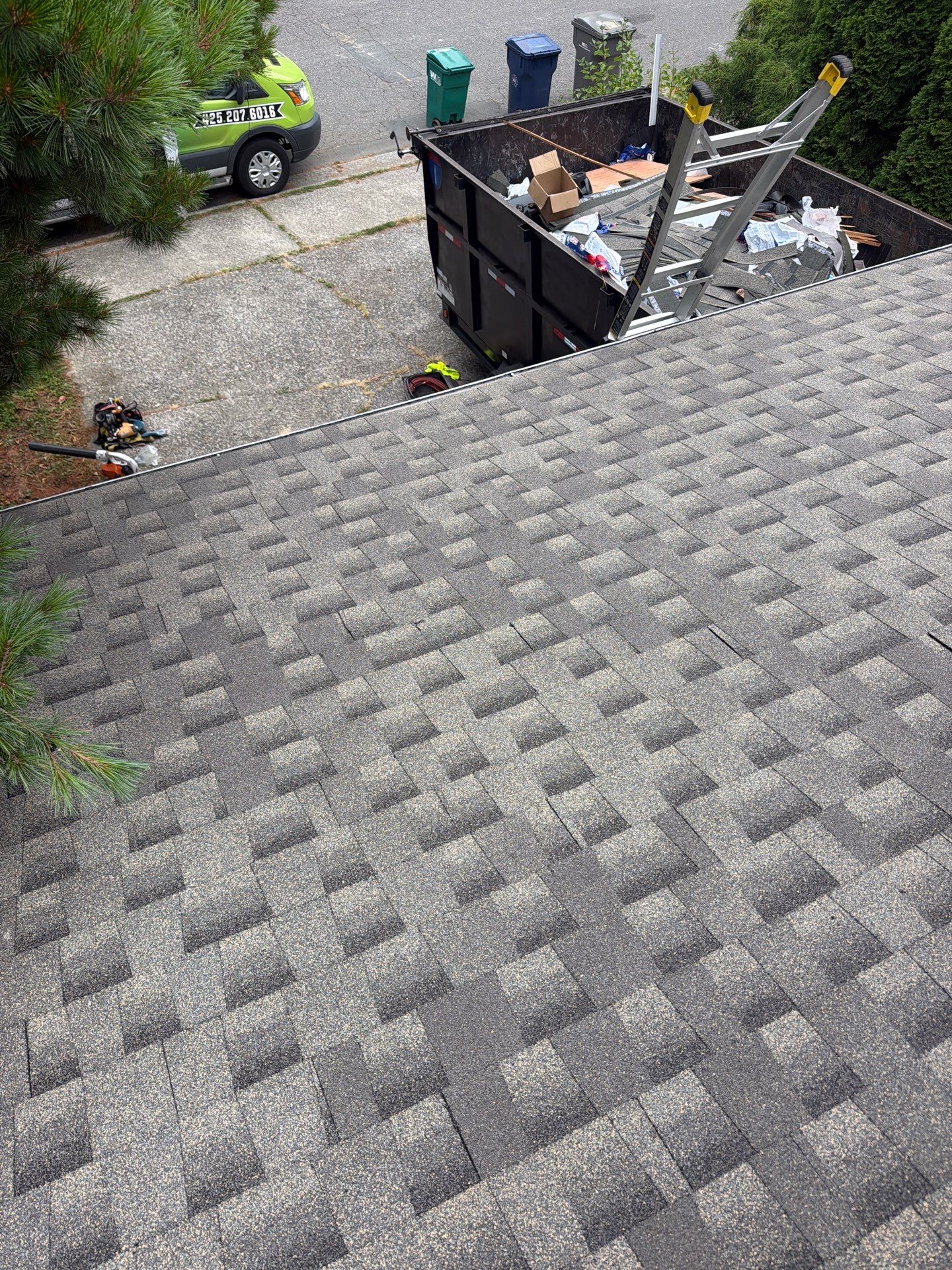 Residential Roofing Installation using GAF HDZ Shingles by Roofing Formula LLC