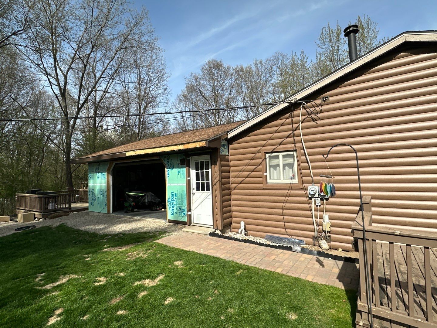 Siding Installation using Timbermill Forest Brown by 180 Contractors