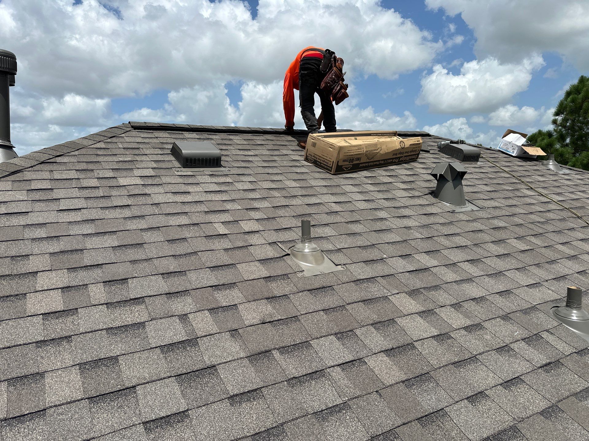 Project in Katy by Motion Roofing