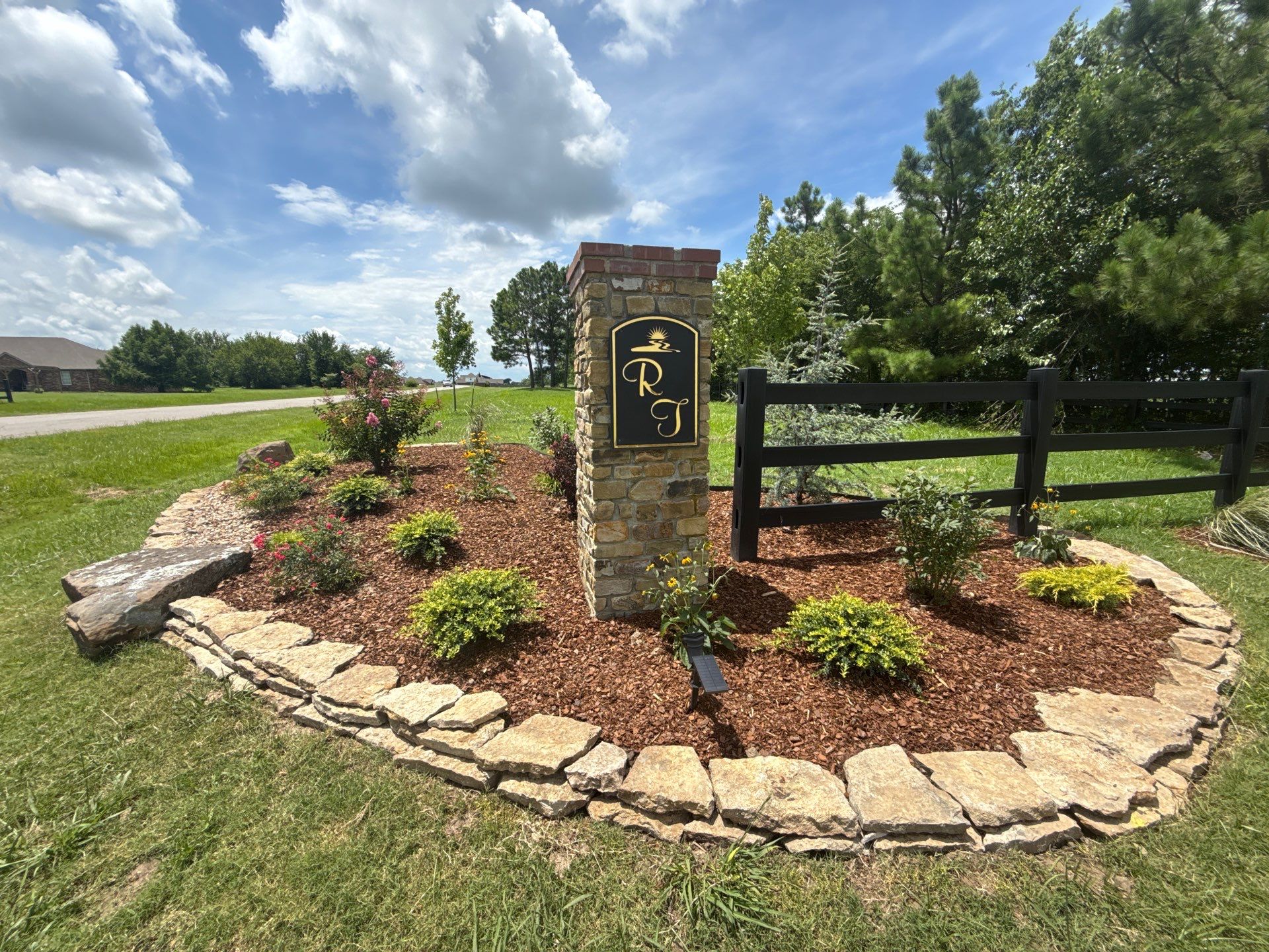 Project in Broken Arrow by Greenscapes Outdoor