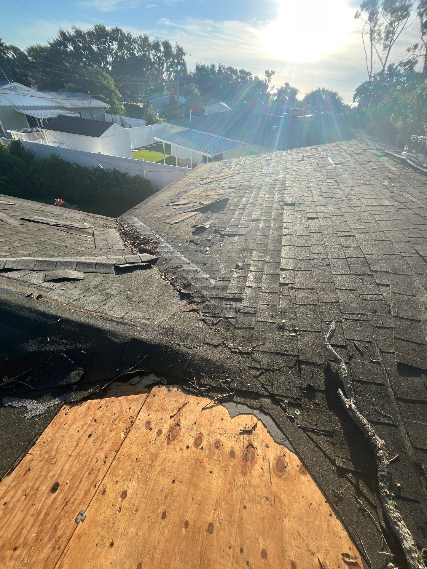 Project in St. Petersburg 33710 by Mitchell Roofing Company LLC