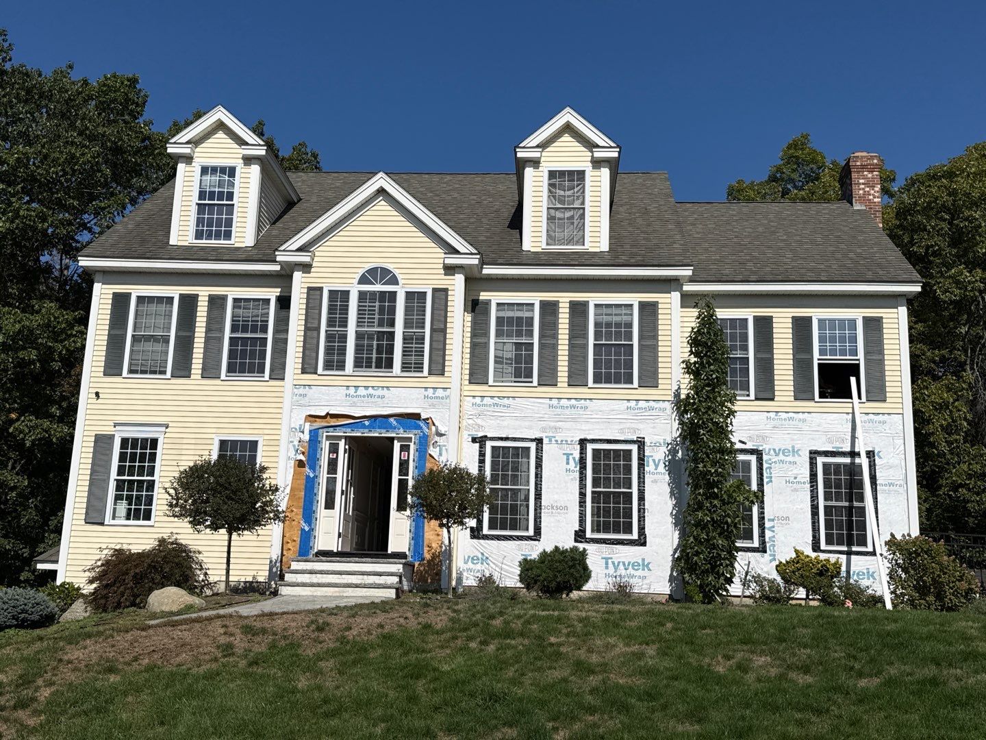Complete Home Renovation with James Hardie® Clapboard & Shake Siding and Custom PVC Trim by Sensible Home Solutions