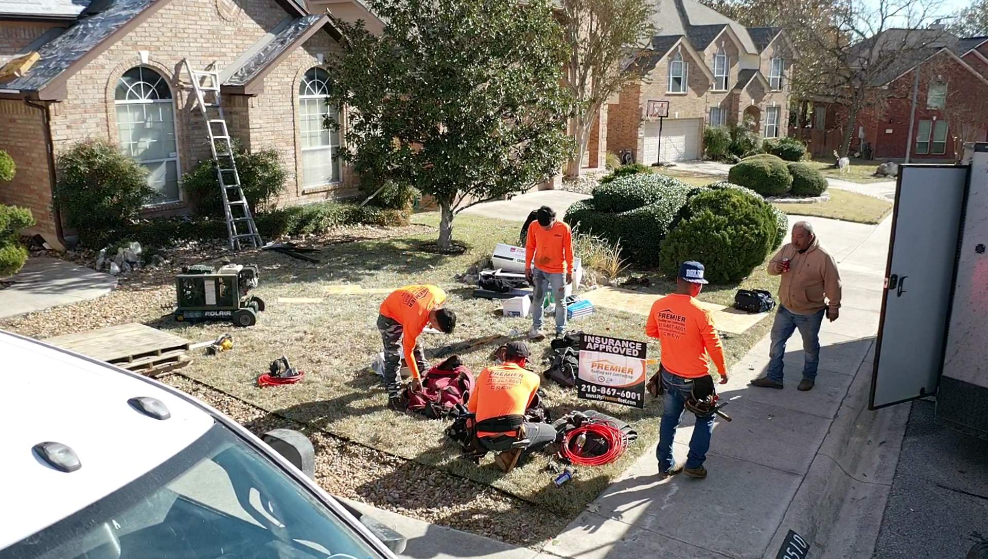 Residential Roof Replacement using Pinnacle Pristine 30 Year Laminate Shingles by Premier Roofing and Contracting