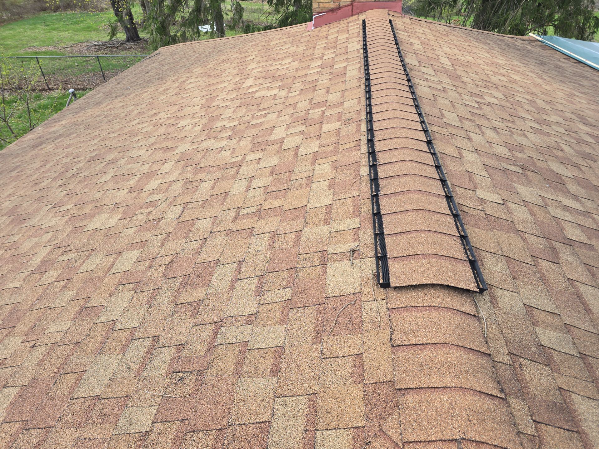 Todd R: Atlas Pinnacle, Color, Tan Mist, Drip Edge, Color, Musket Brown by Eagle Eye Roofing