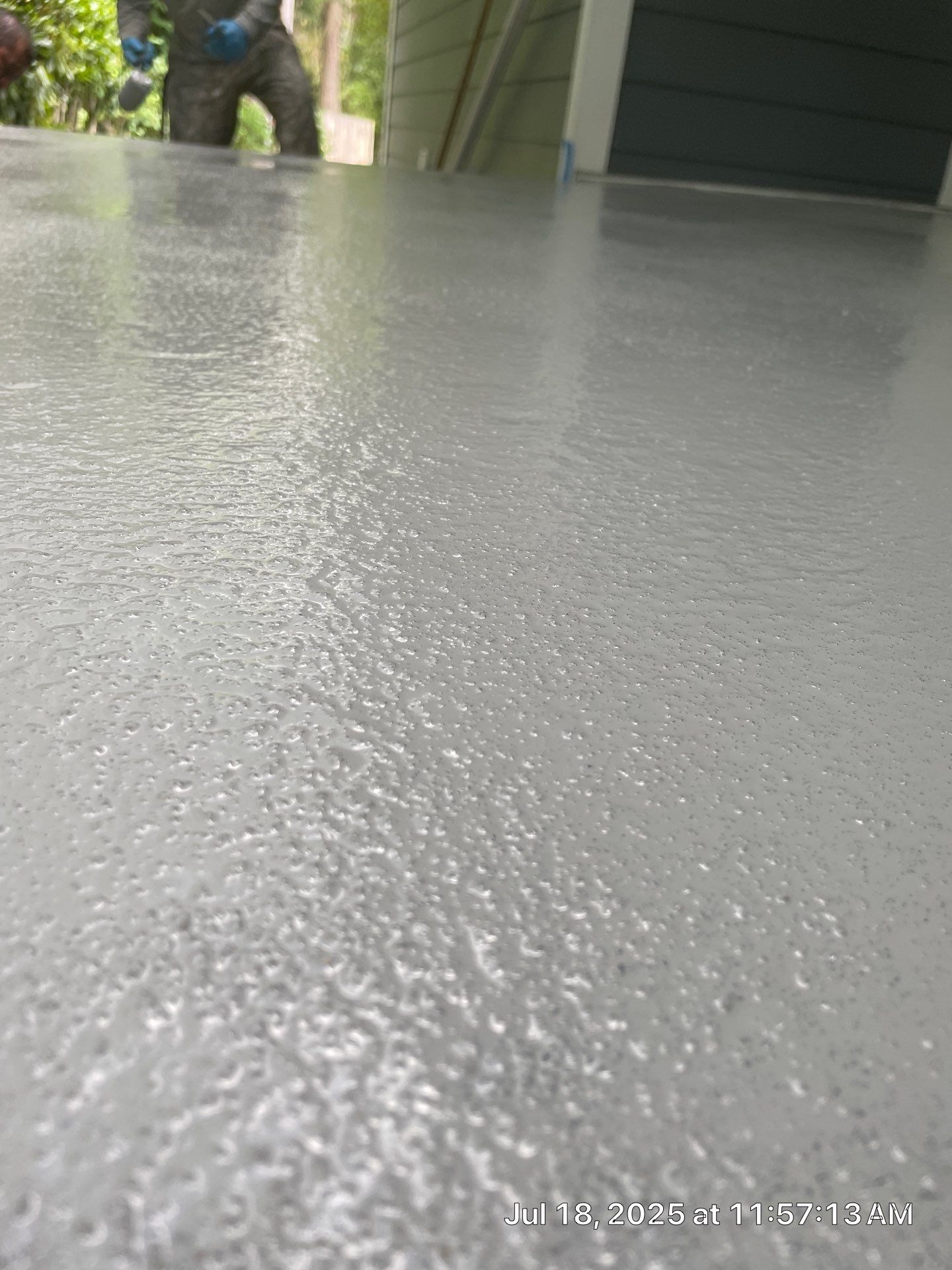 Epoxy Stairs & Sealcoat Driveway Application by Jireh Asphalt & Concrete Inc 