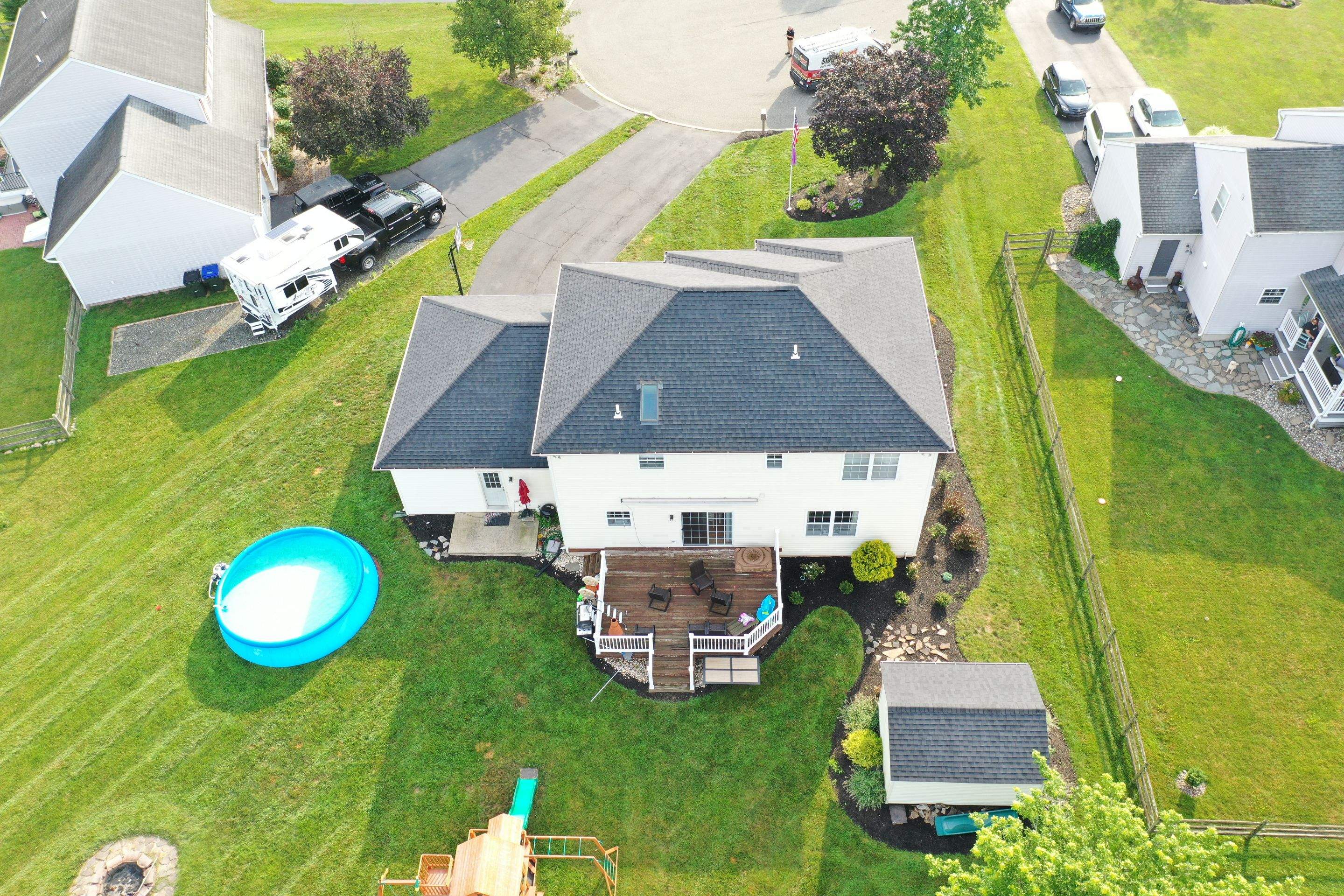 Roofing Installation using CertainTeed Landmark - Moire Black by Storm Guard of Ches-Mont PA