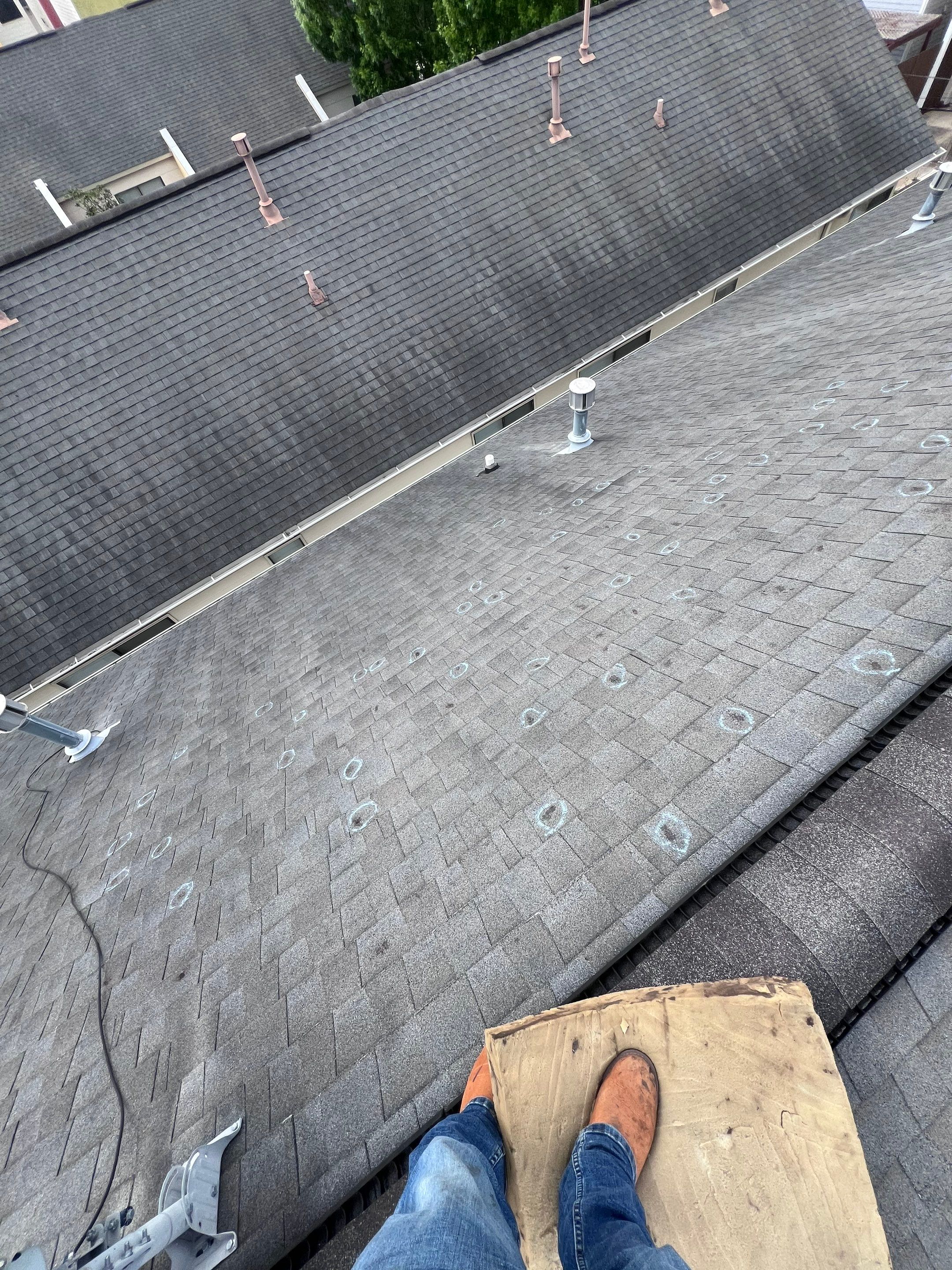 Residential Roofing Repair using Owen's Corning Duration (Lifetime) Shingles by Roof Repair Company
