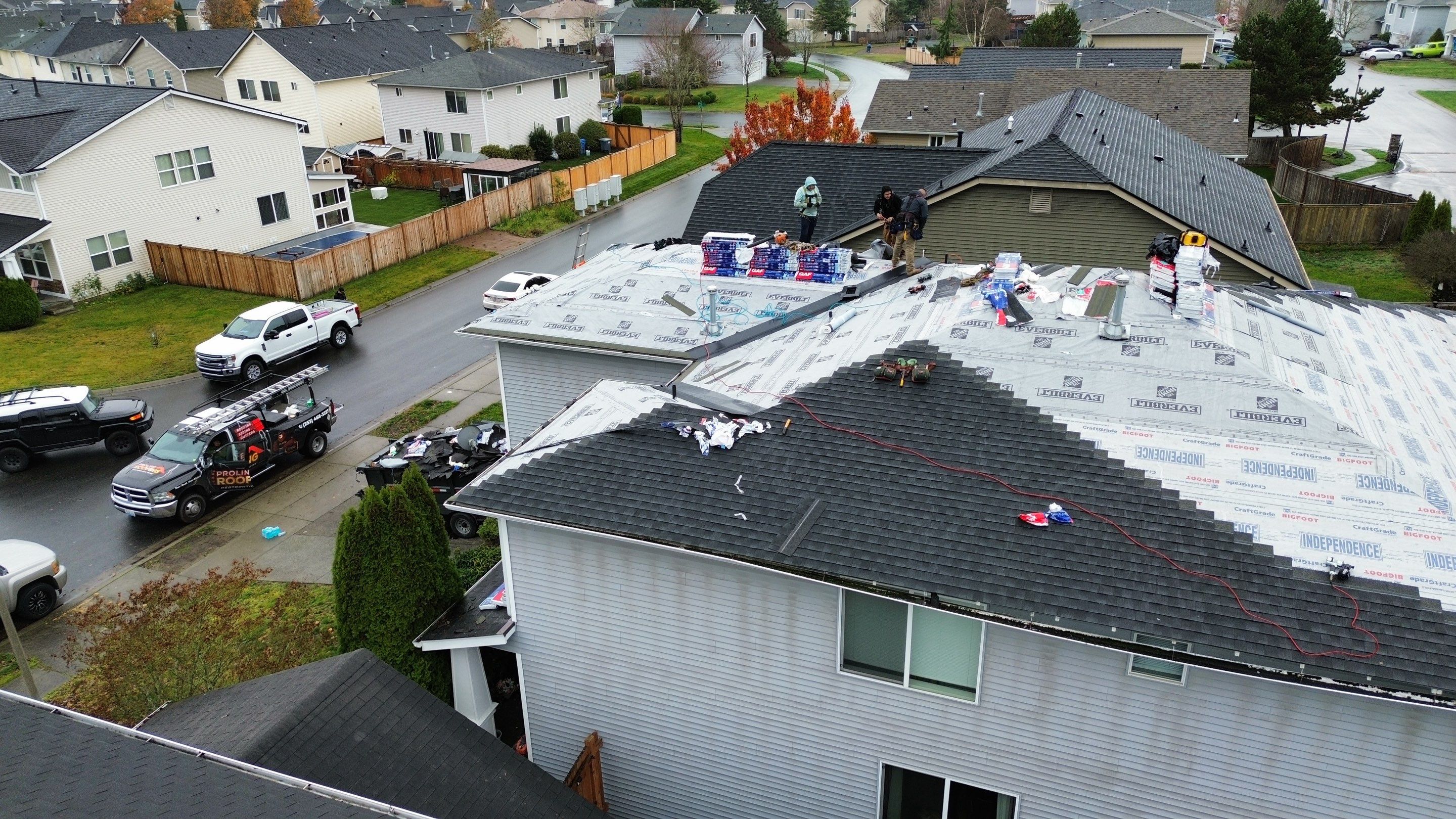 GAF Timberline HDZ, Charcoal  by Proline Roofing & Restoration LLC