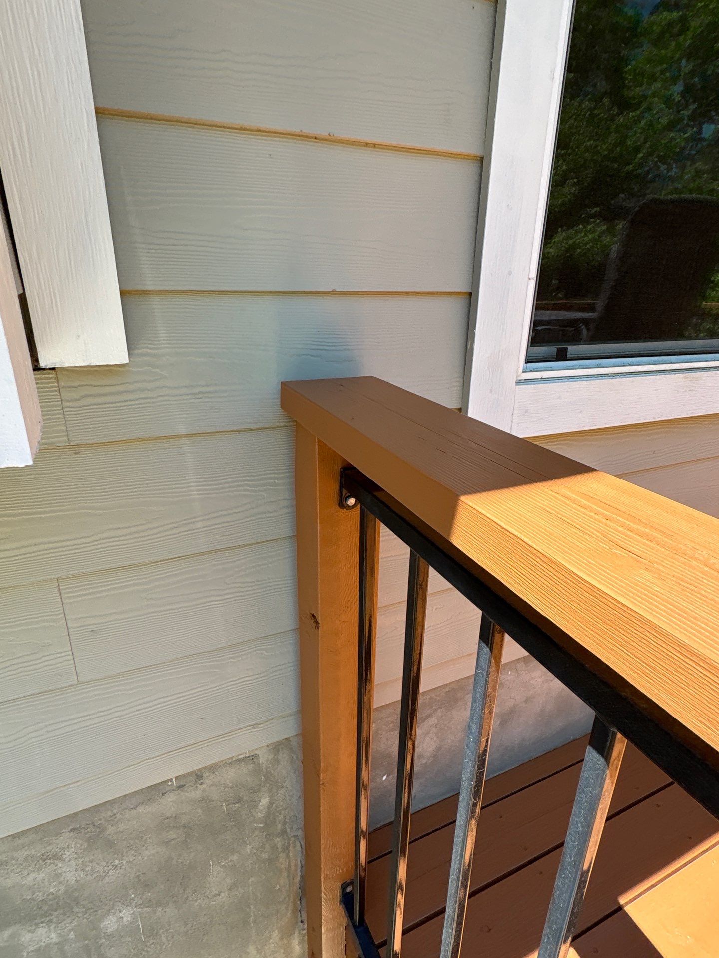 Back Deck Repainting Project in Austin, TX by Kstylez Roofing & Construction