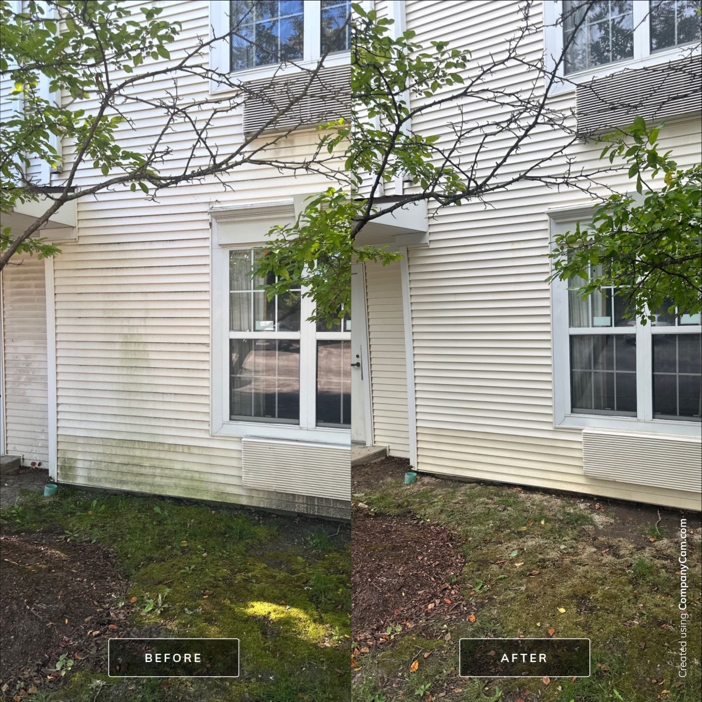 Extended Stay America West Dundee Building Wash by Simmons Power & Soft Washing