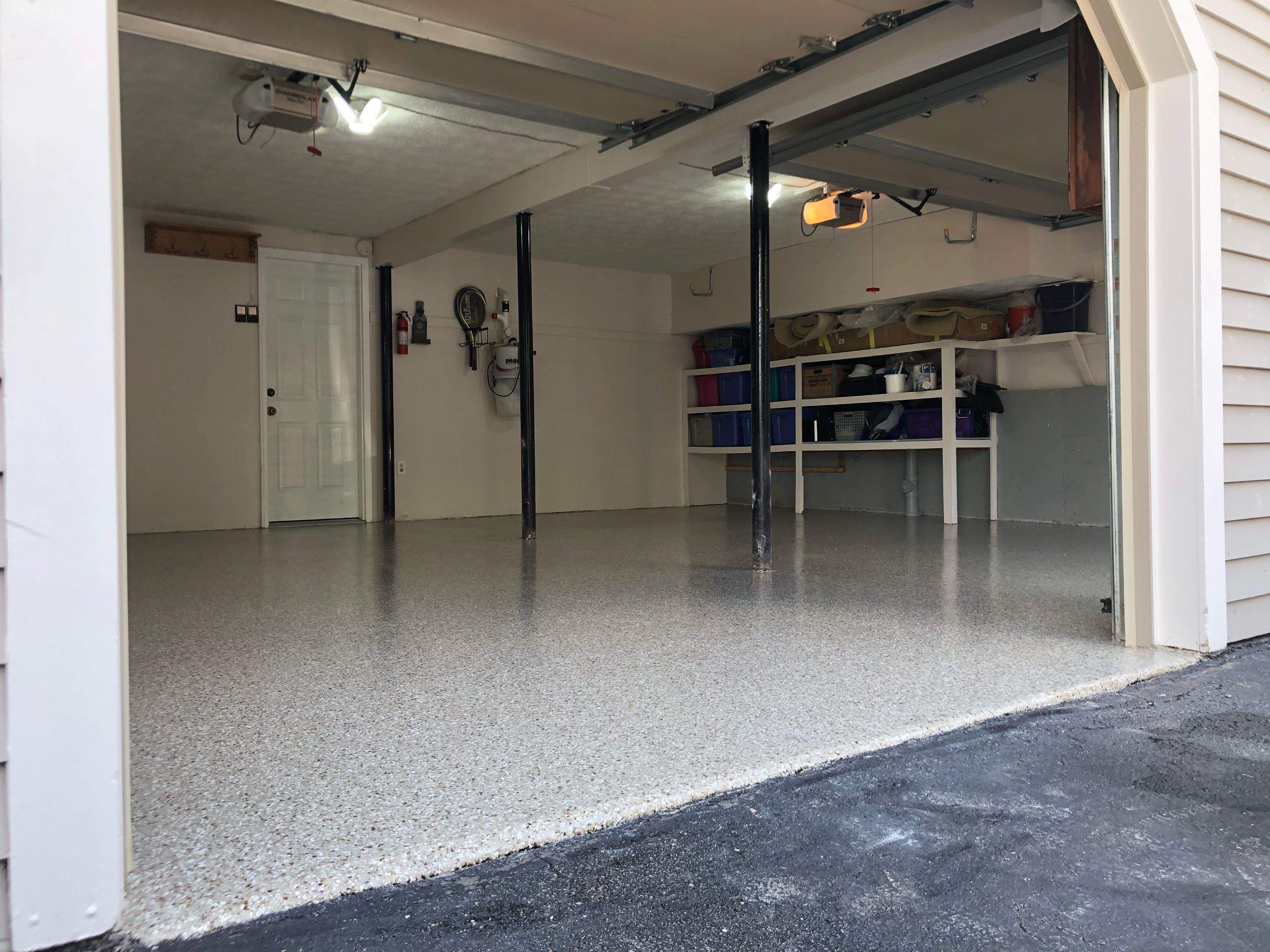 Davis Garage TransFLOORmation by Symphony Concrete Coatings