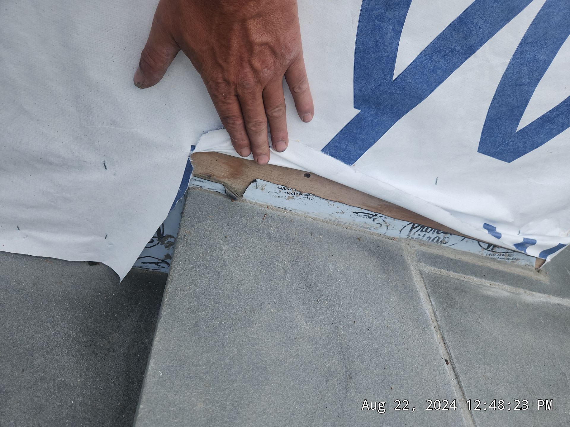 Siding Installation using CertainTeed Monogram Vinyl Siding - D4 - Granite Gray by A Plus Exterior