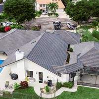 Westlake New Point Concrete Tile Dark Charcoal by Total Roofing System The Metal Roof Experts