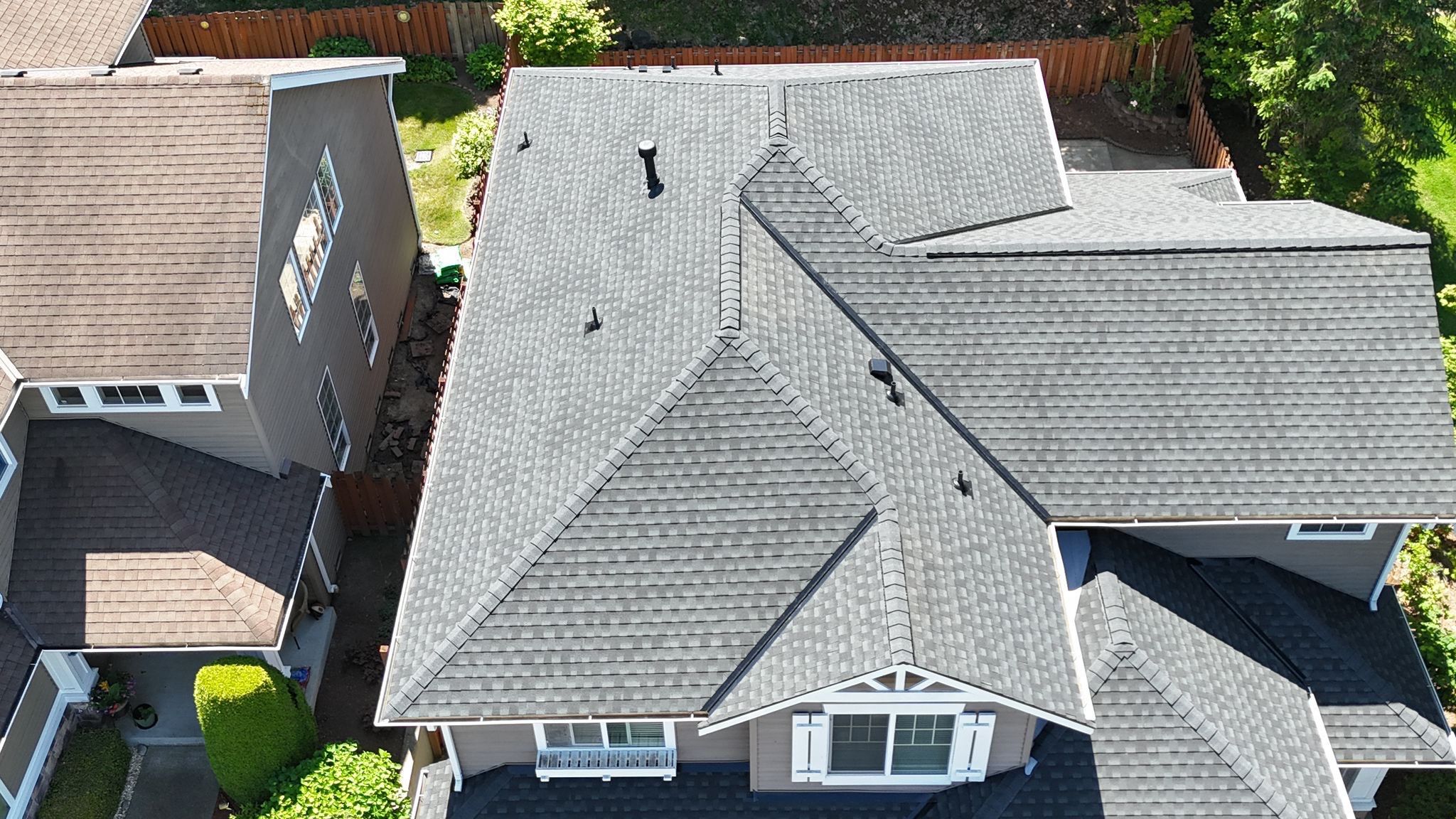 Residential Roofing Installation using GAF UHDZ Shingles by Roofing Formula LLC