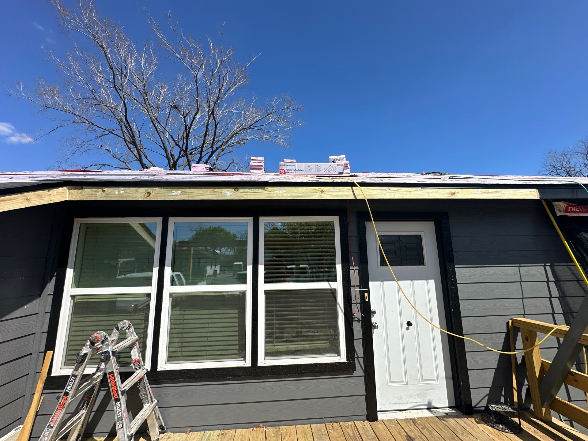 Project in Houston by Motion Roofing