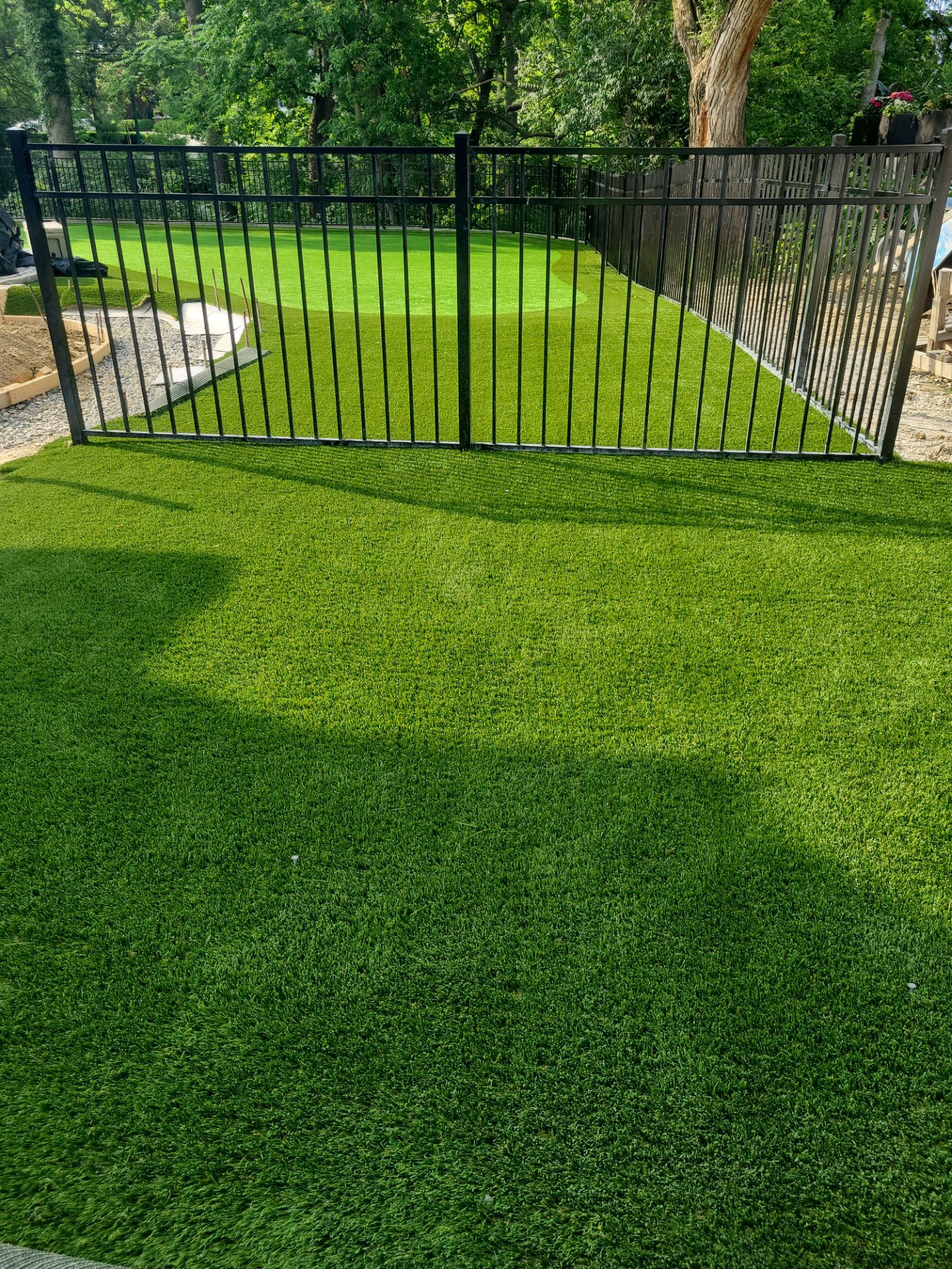 Residential Luxury Golf Green in Upper Arlington, OH by Southwest Greens Midwest