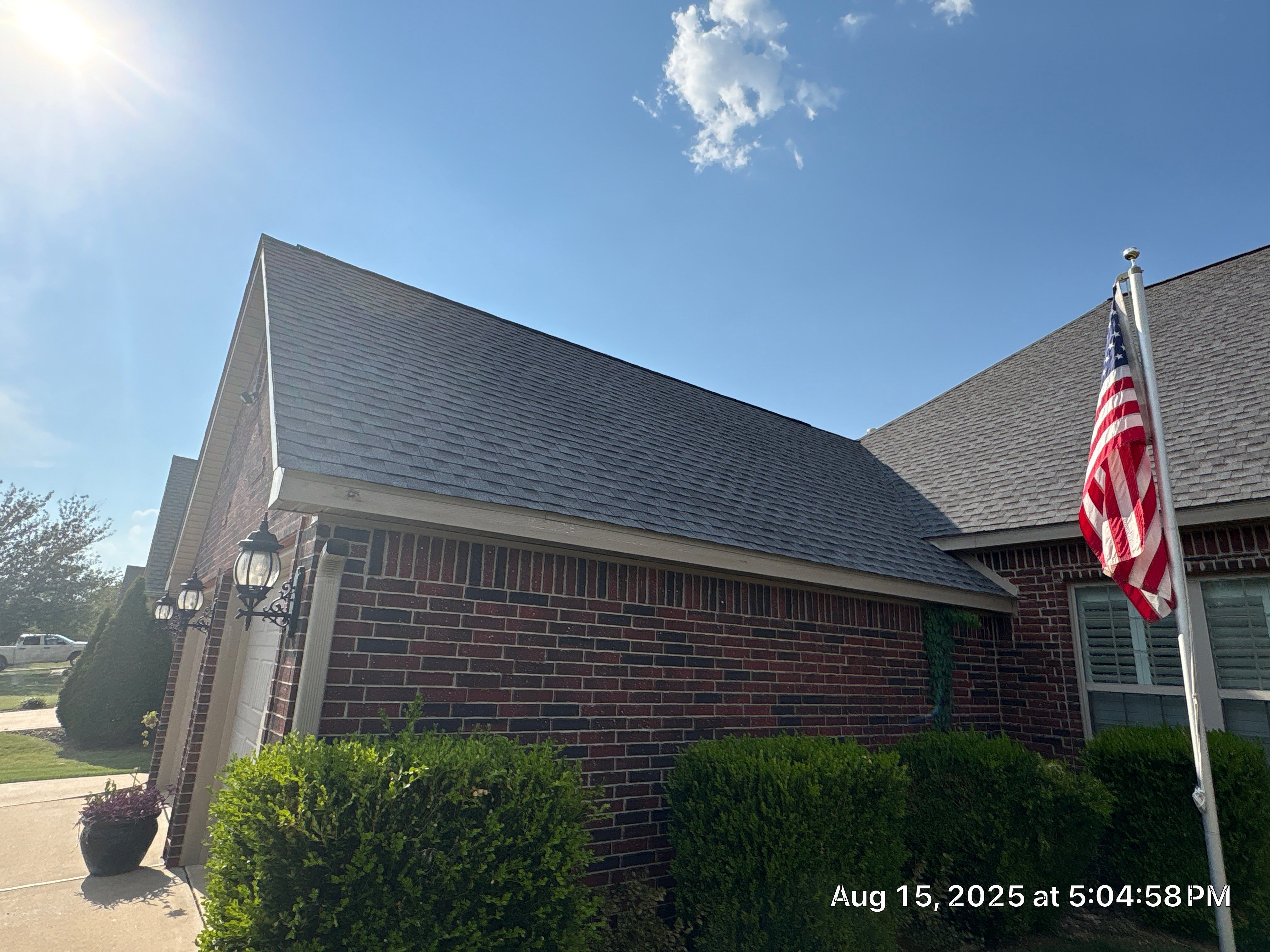 Residential Re-roofing Project in Springdale, AR by Ozark Mountain Roofing
