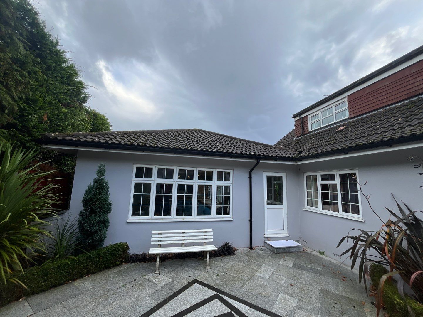 Roof and Driveway Clean using Honda 15lpm Low Pressure Washing Machine by Ges Exterior Cleaning ltd