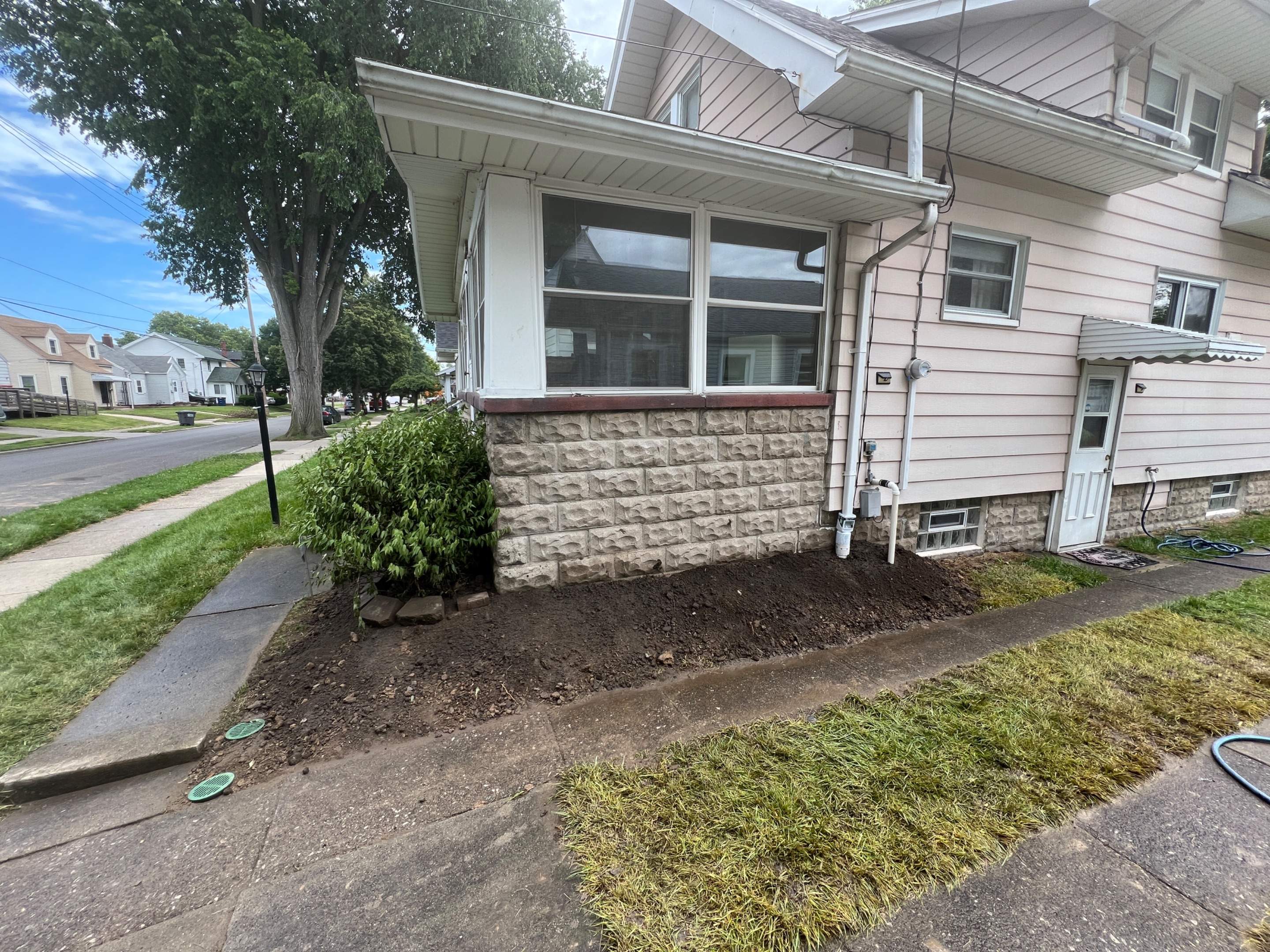 Helical Piers using Helical Deep Foundation Footings by Toledo Basement Repair