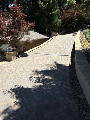 Pavers using Concrete Sealant and PolySand
