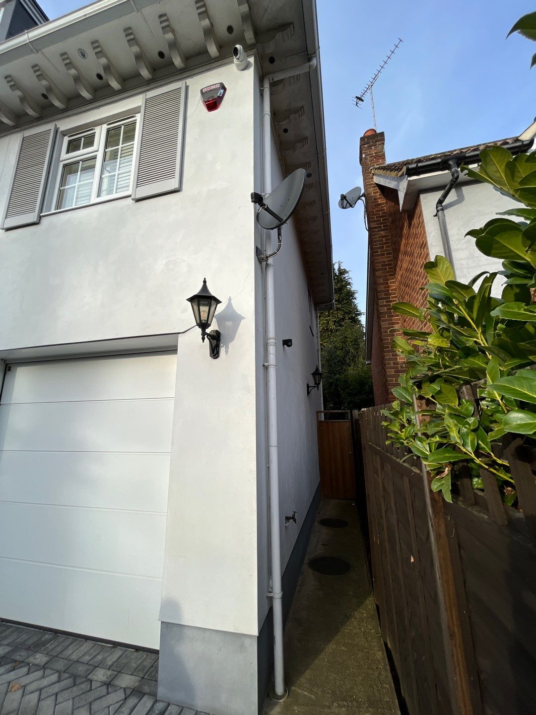 Driveway - Patio - Render Clean using honda 21 ltr/min by Ges Exterior Cleaning ltd