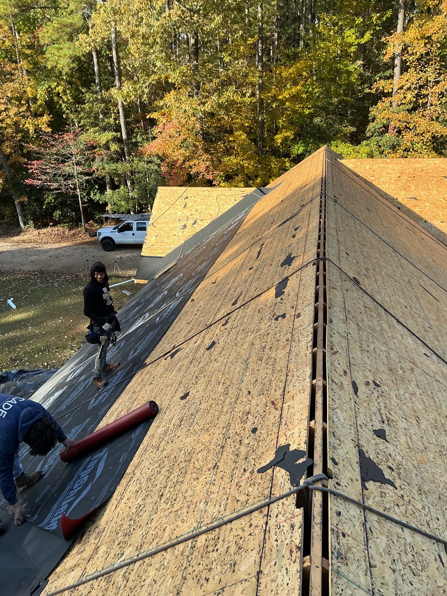 Mathews Residential Roof Replacement Using Owens Corning Duration Shingles by Cade Construction