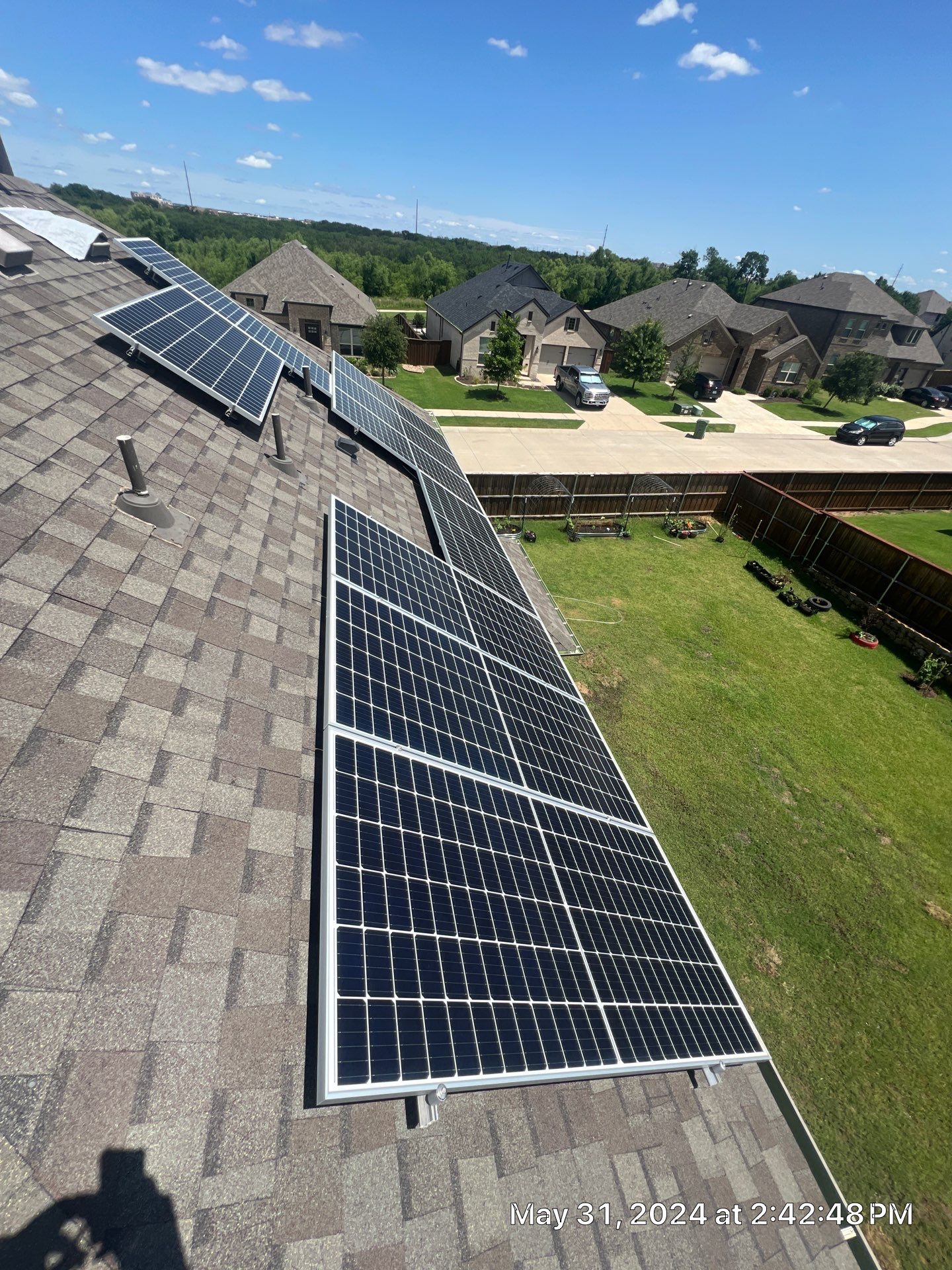 D&R in Prosper Tx using Solar Panels by Sunaura Solar