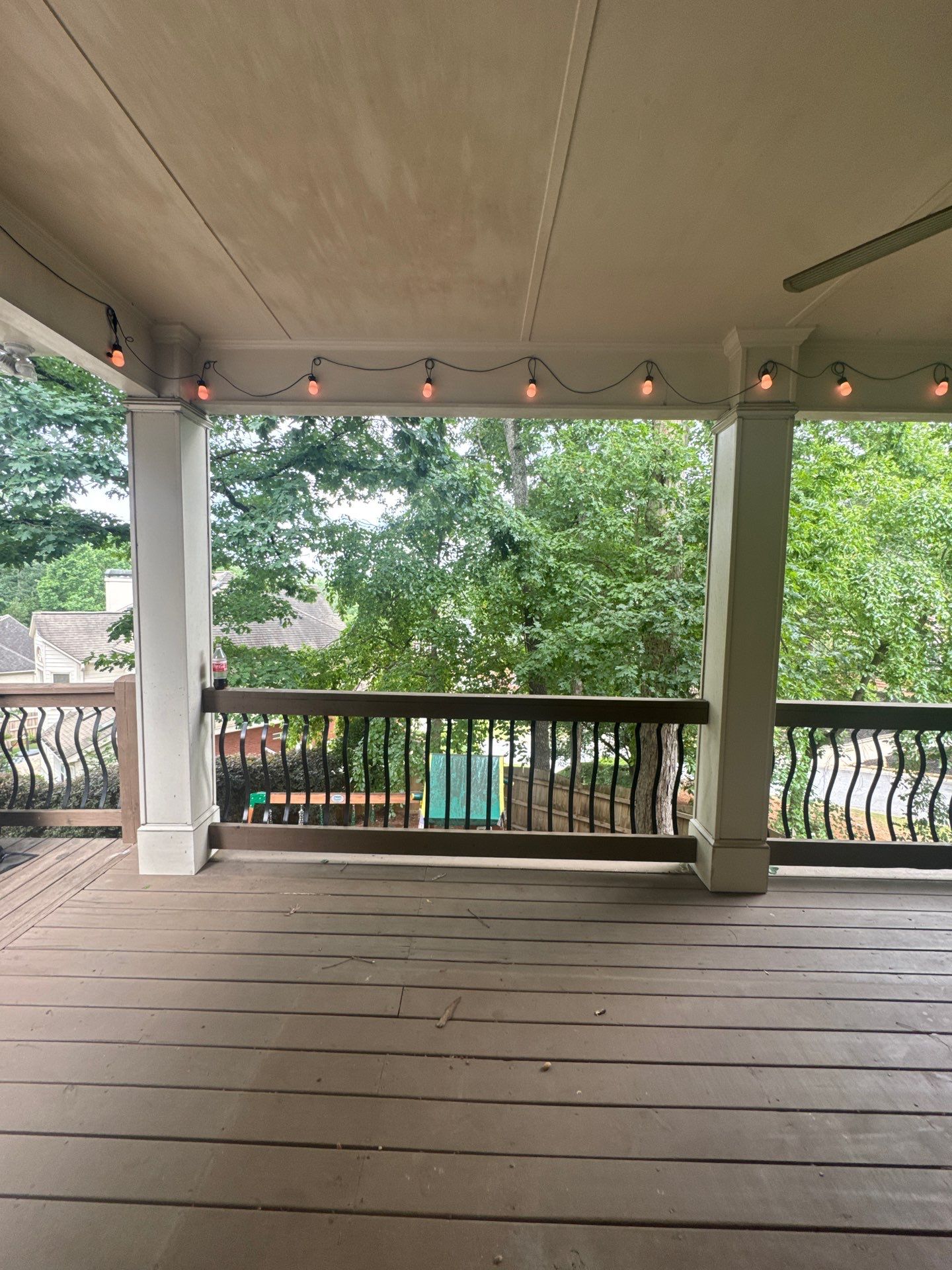 Elevated Covered Deck Construction and Porch Remodel in Mableton by Swift Home Renovations