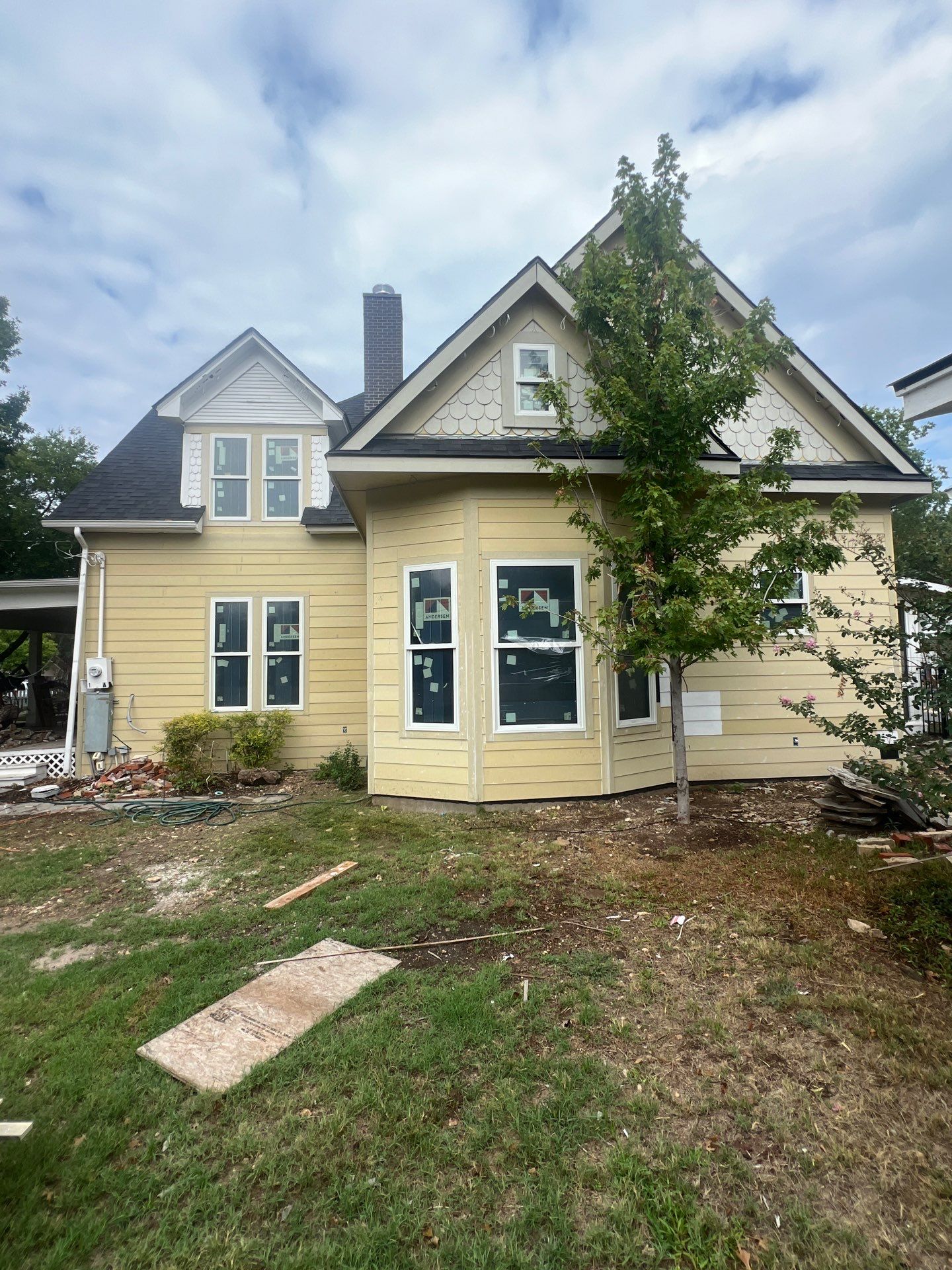 Exterior painting & Deck staining in Frisco by Nomad Painting