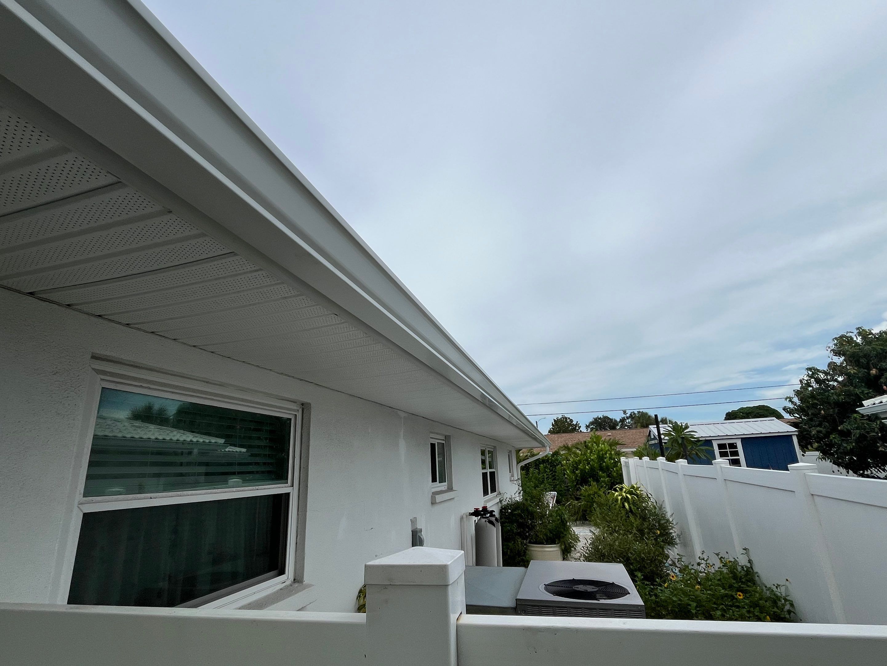 High-Performance Seamless Gutters Installed in Sarasota FL by Gutter Professors