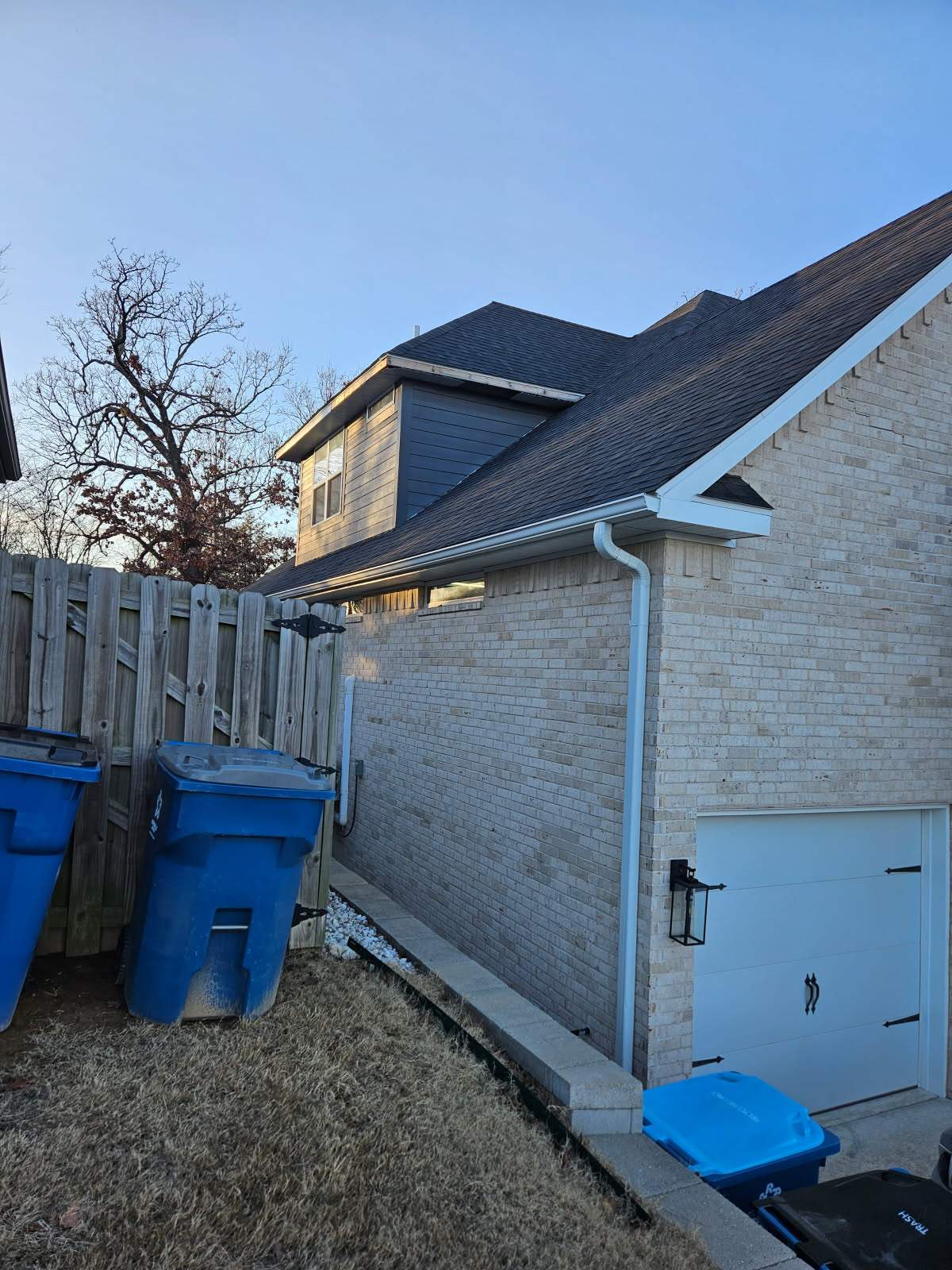 Aluminum Fascia & Soffit Repair In Bentonville, AR by Chappell Gutter & Exterior