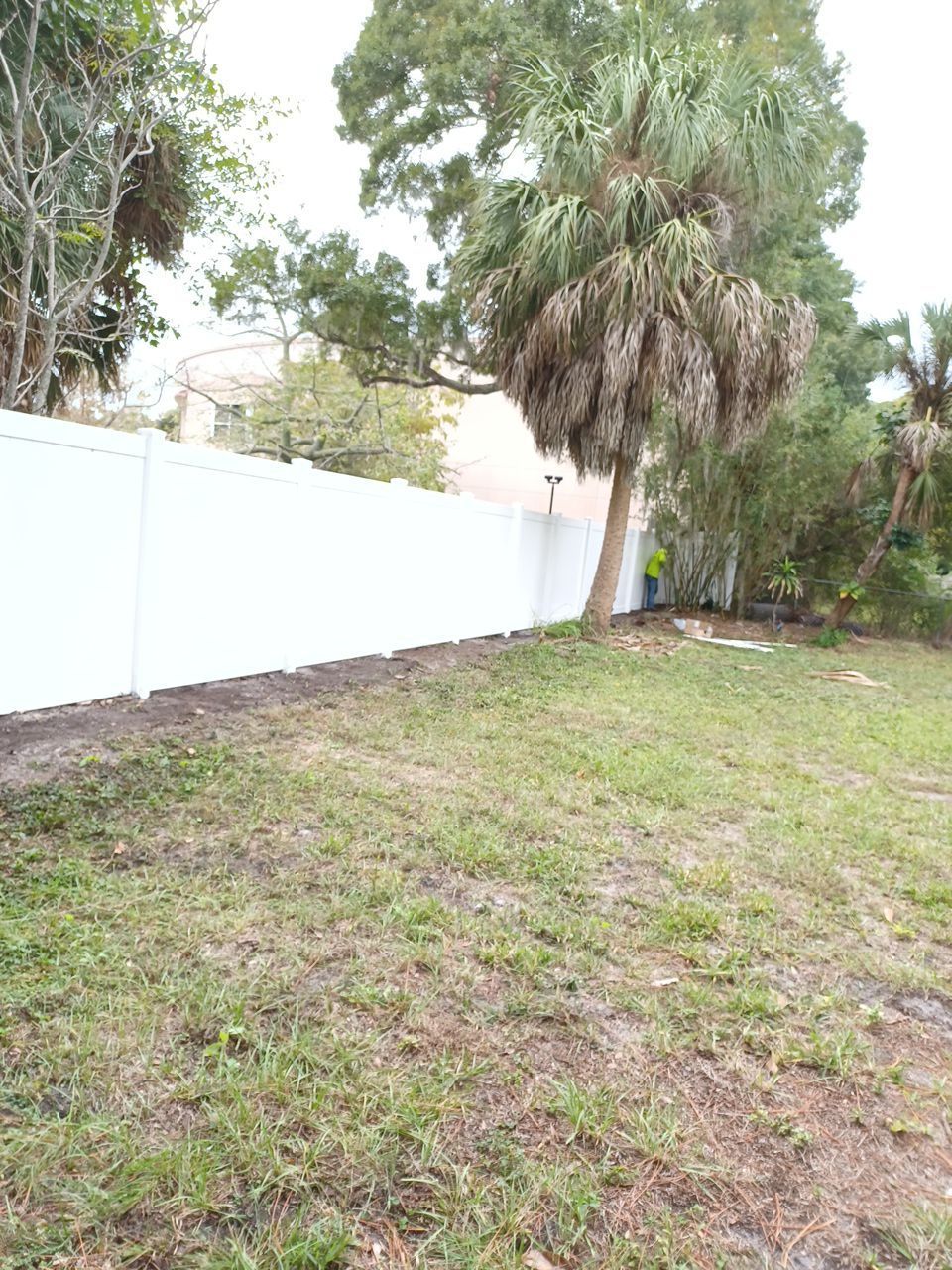 Sarasota, Fl White Vinyl Fence Installation by Asap fence and gates, LLC