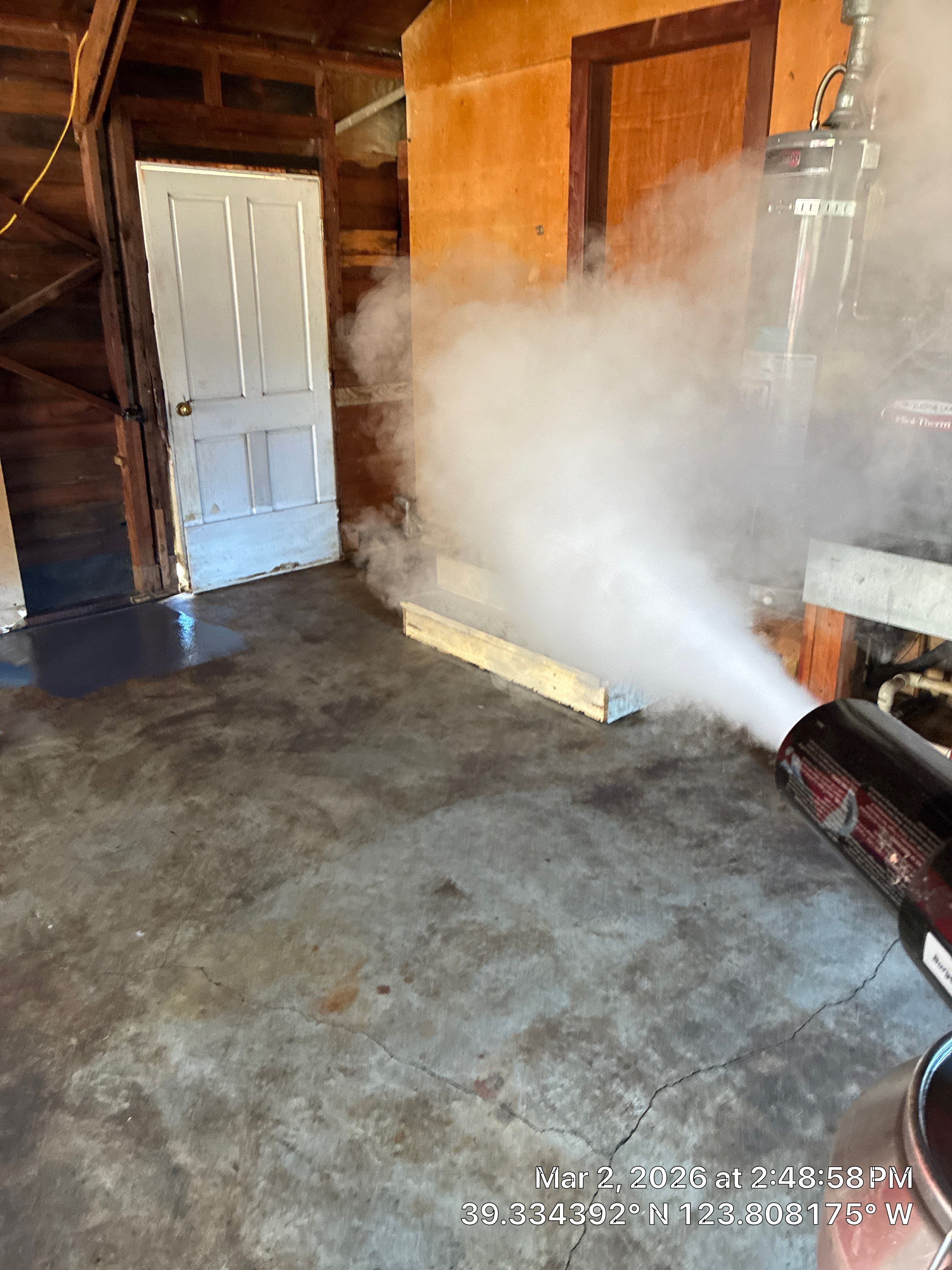 Project in Mendocino by 911 Hazmat Cleanup 