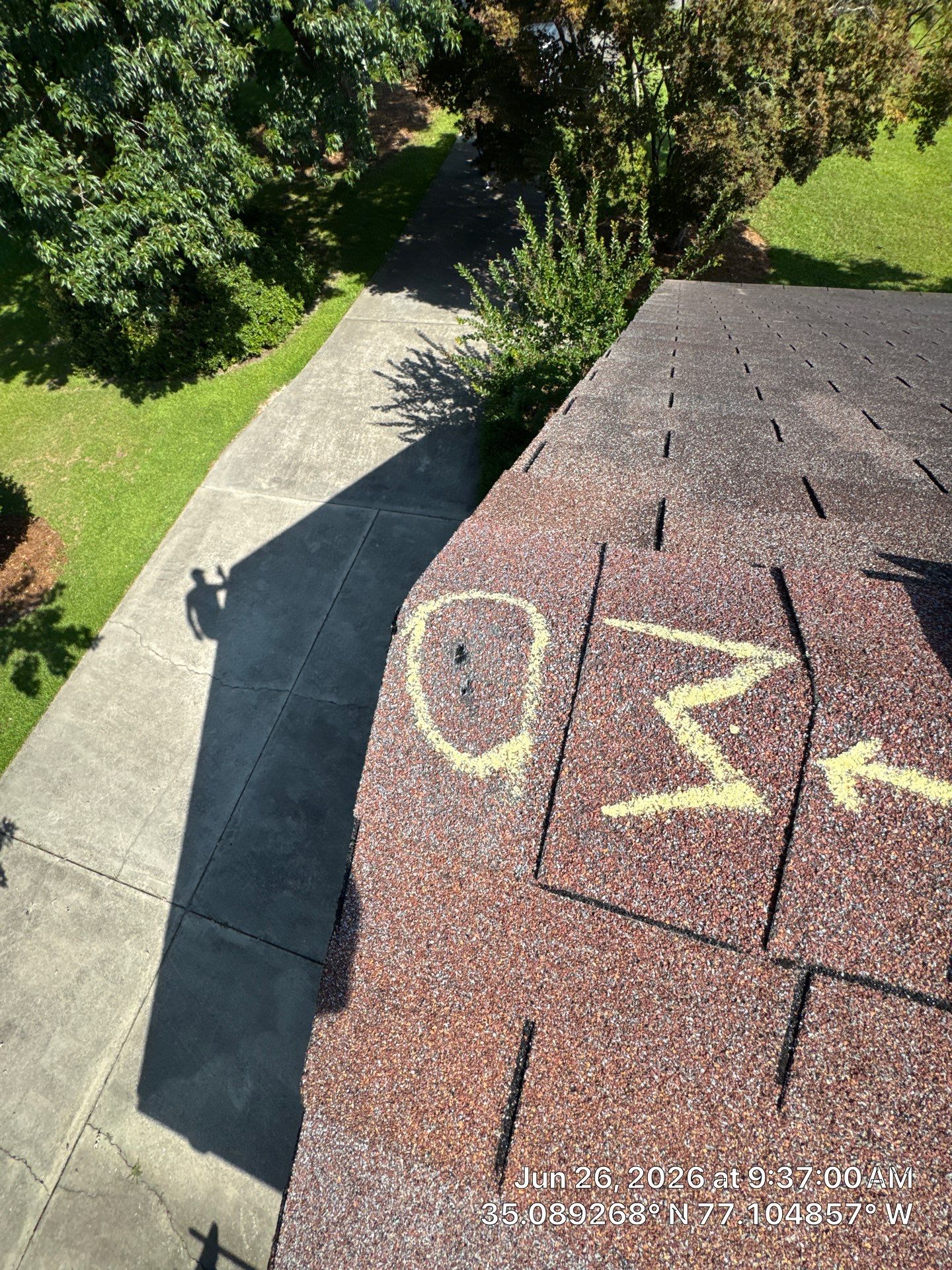 Professional Roof Inspection Report for Real Estate Transaction in New Bern by North Carolina Roofs